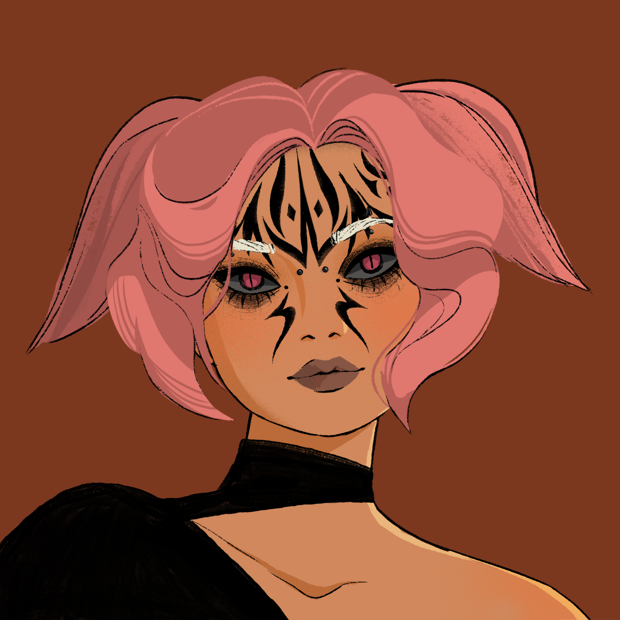 a portrait of Akagi the heedless