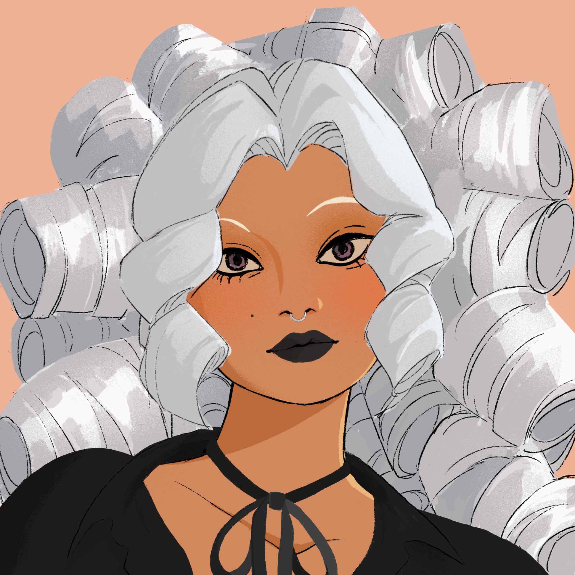 a portrait of Gingham bread roll