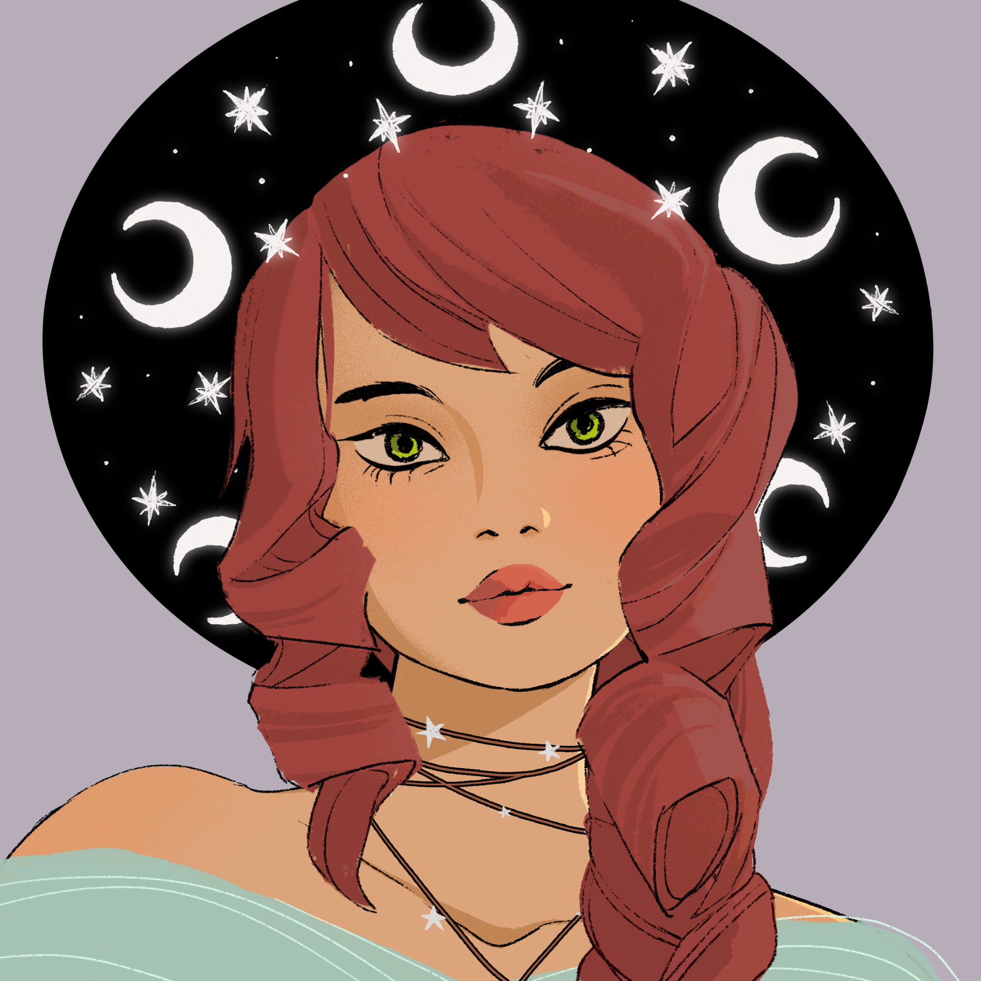 a portrait of Chickpea, the sandalled buckle