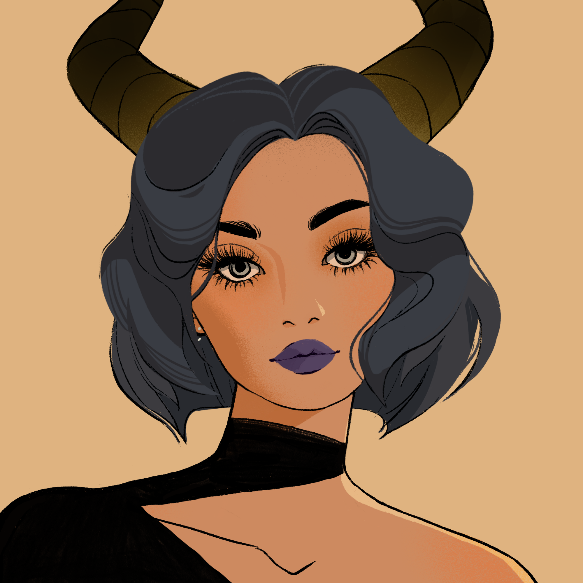 a portrait of Curium hourglass