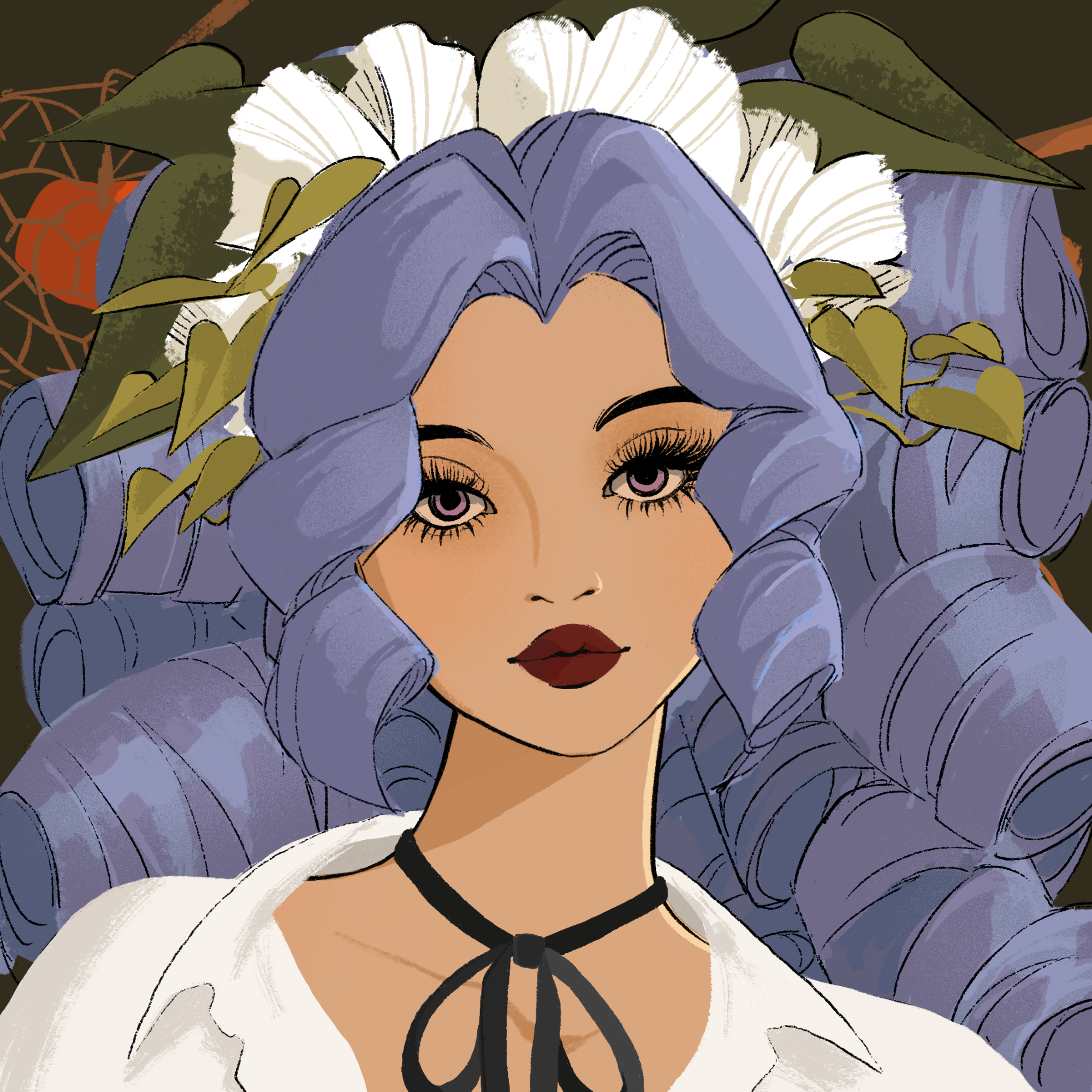 a portrait of Cabbage of the woods