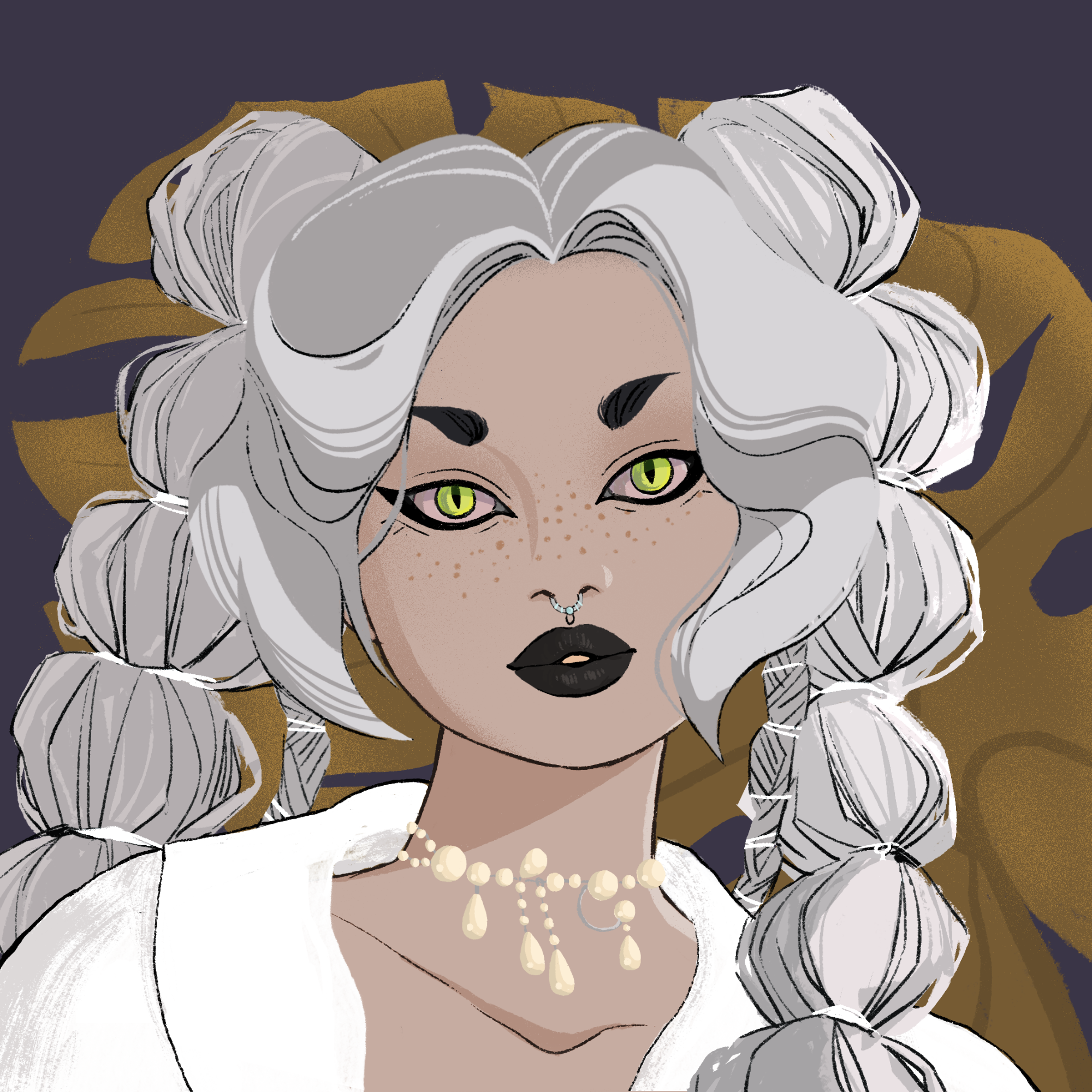 a portrait of Gold the inevitable