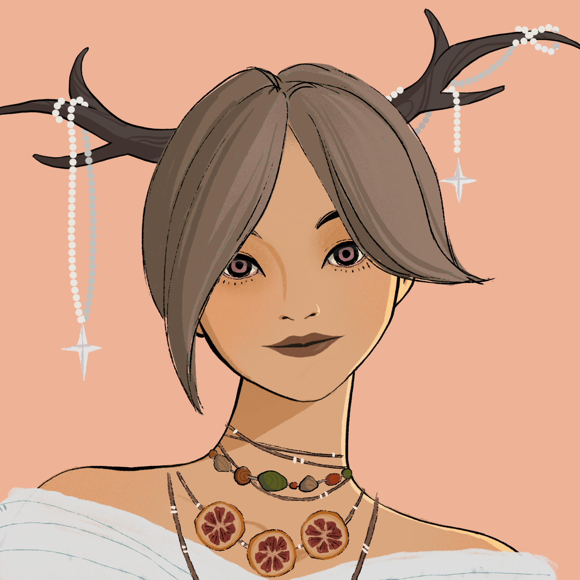 a portrait of Carrot the tangled