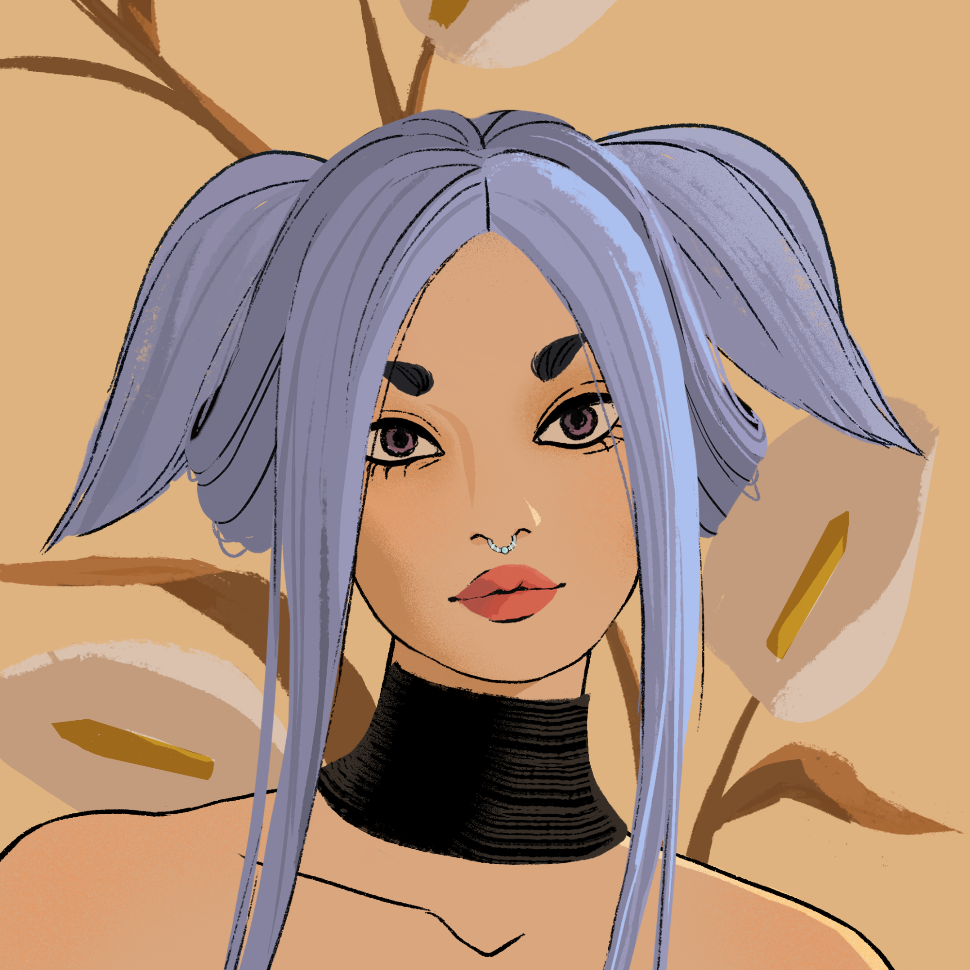 a portrait of Opala the dynamic