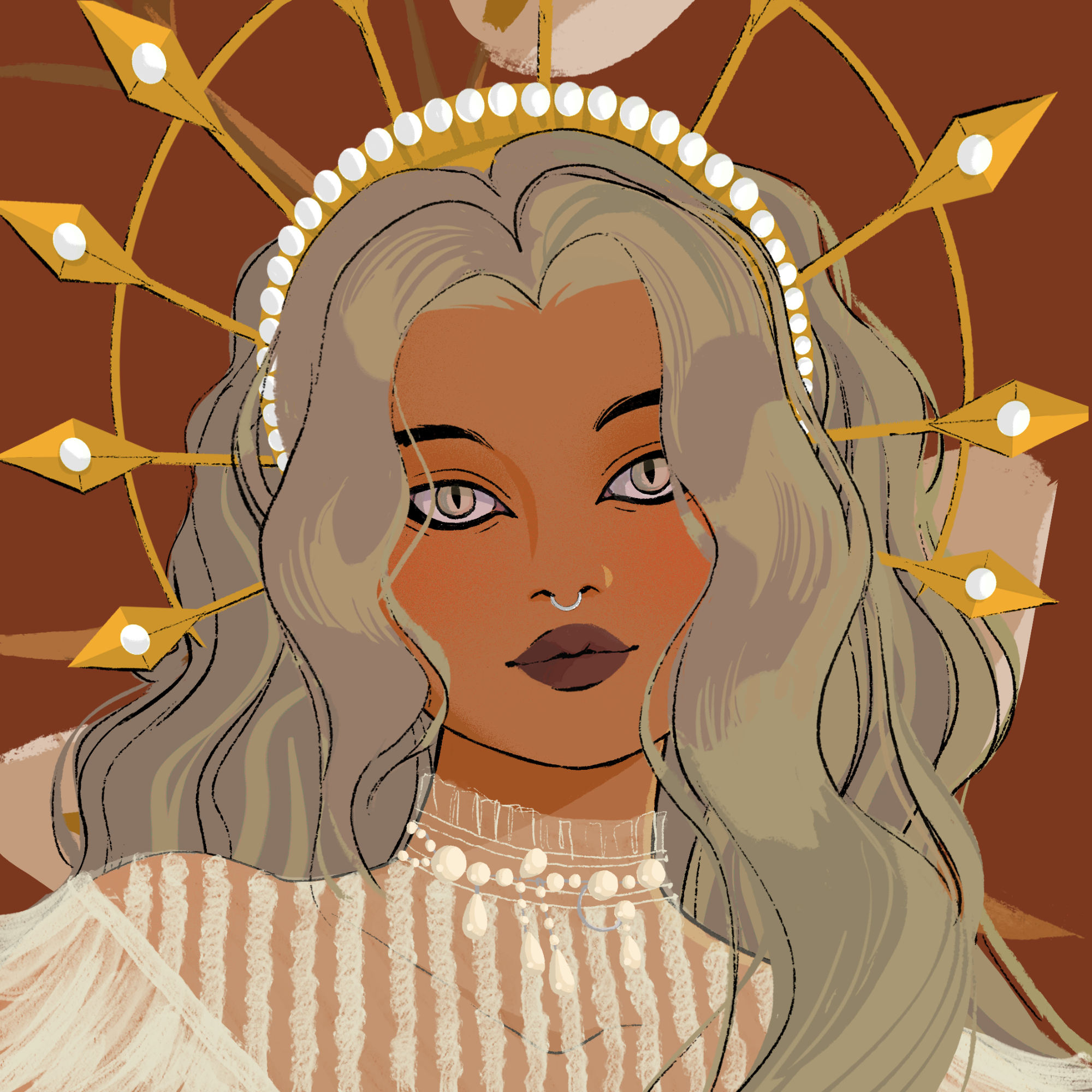 a portrait of Harmony powder