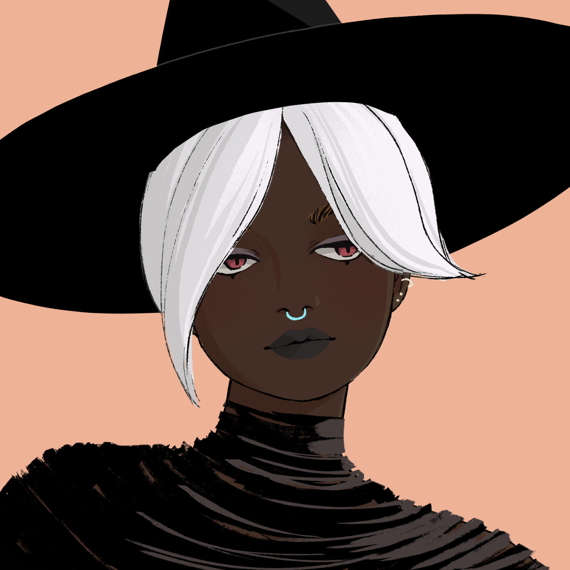 a portrait of Prune, the scented trance