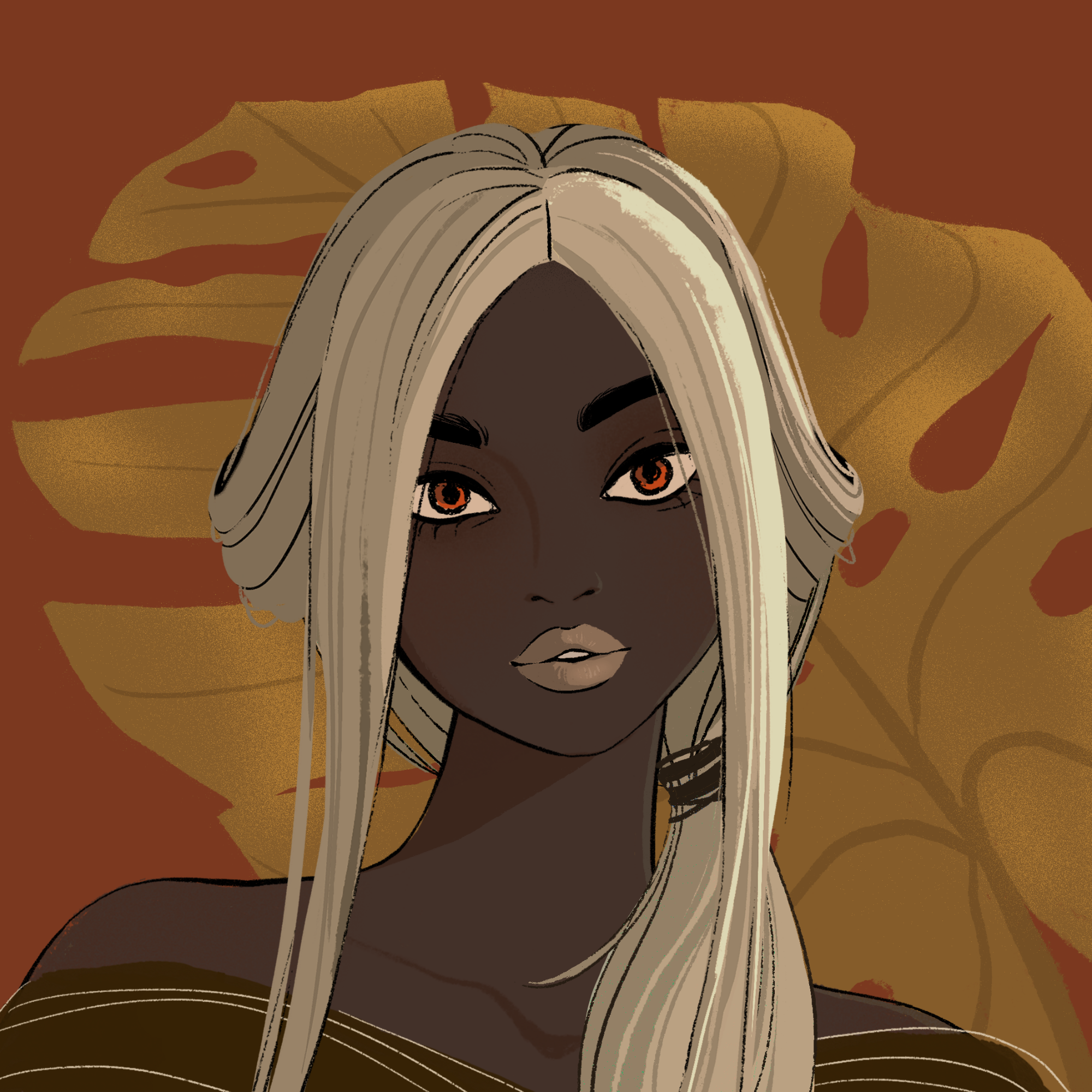 a portrait of Celery the spry