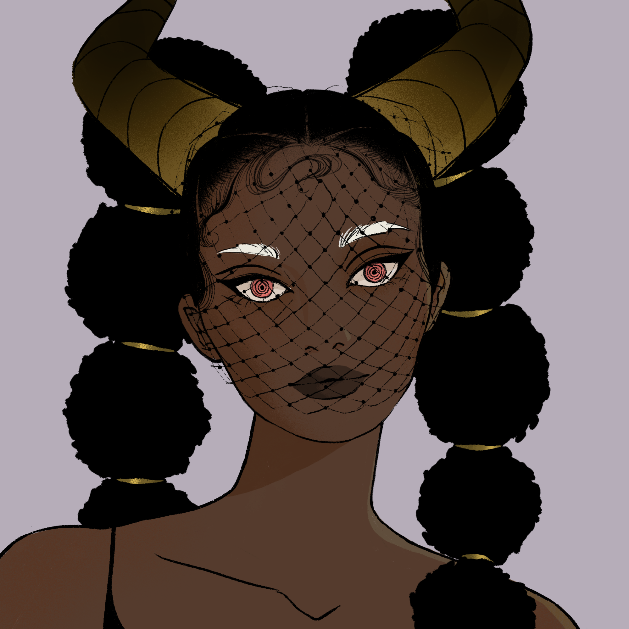 a portrait of Imperatrix katana