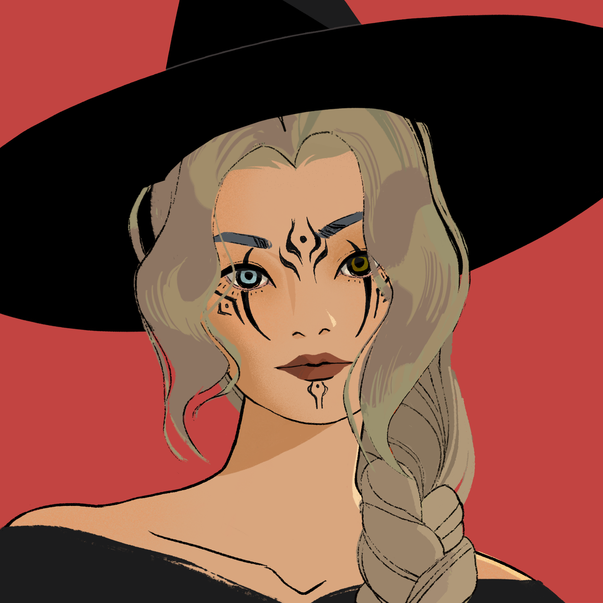 a portrait of Mageik of the wilds