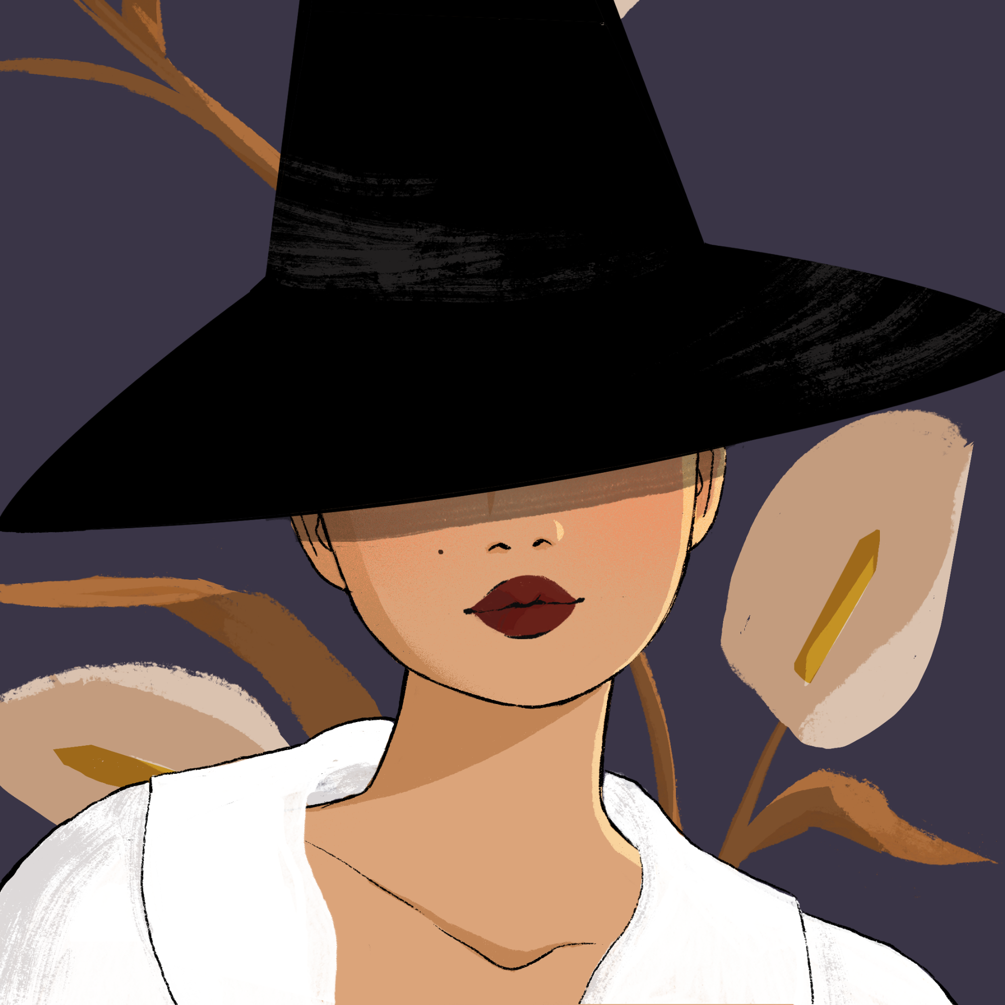 a portrait of Copper, the ancient spirit