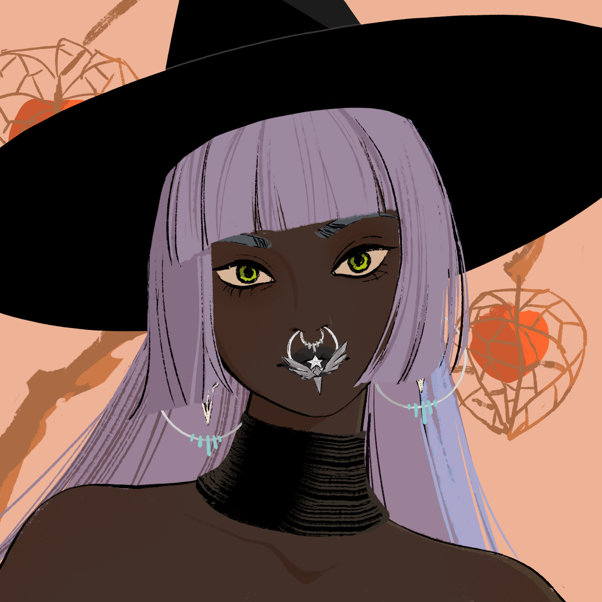 a portrait of Sinarka, the uncanny rumpus