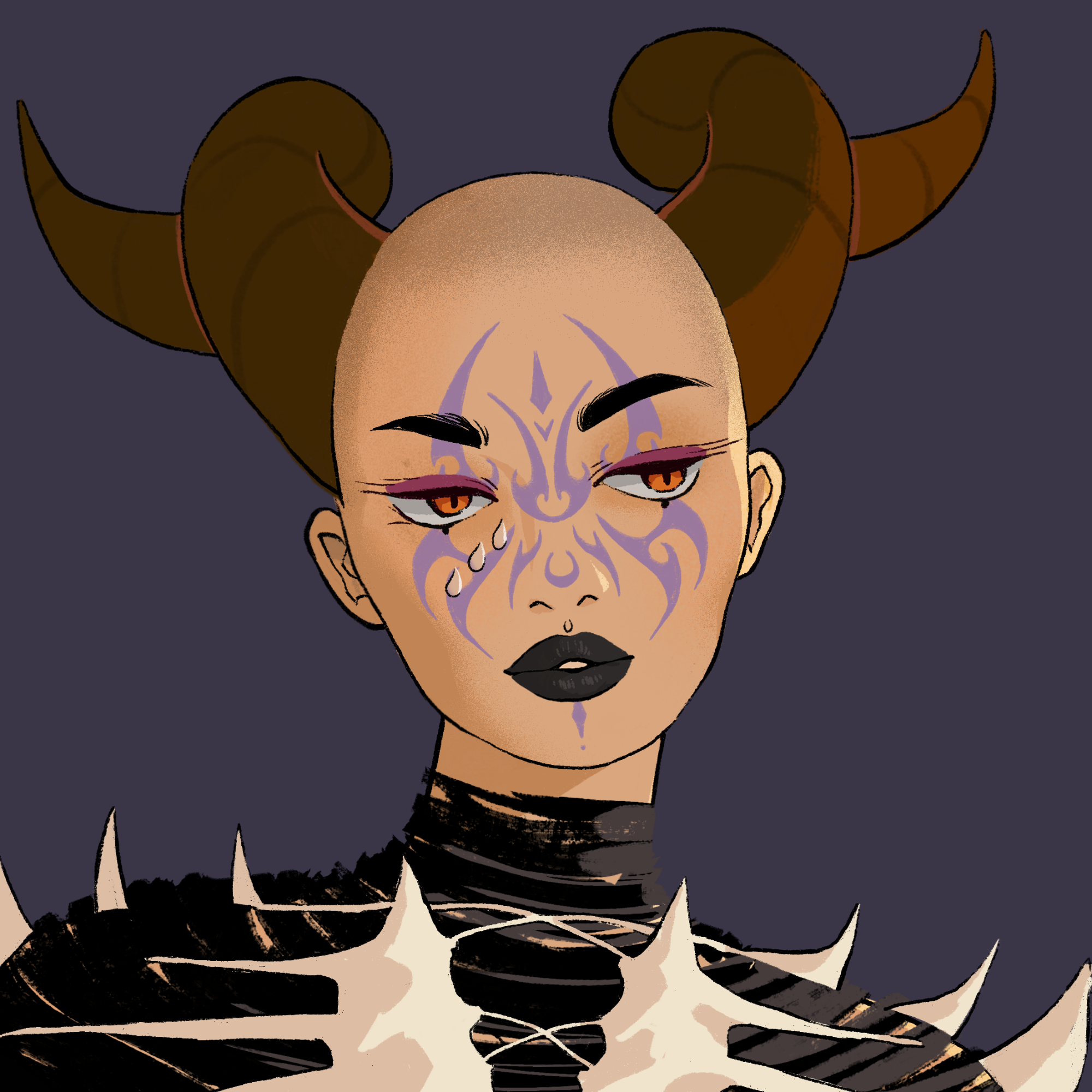 a portrait of Bagana, the dynamic cannon