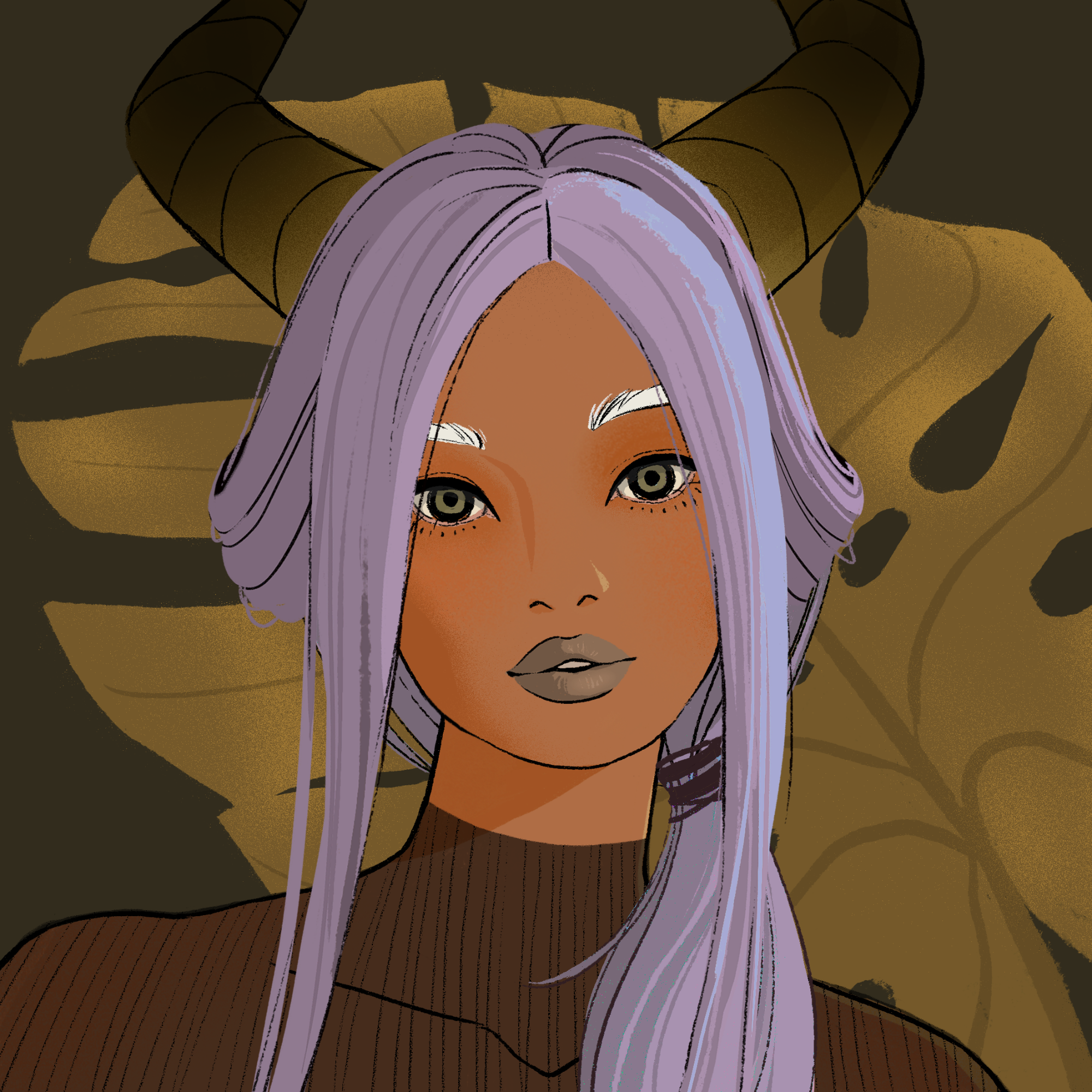 a portrait of Malachite, the cruel estoc