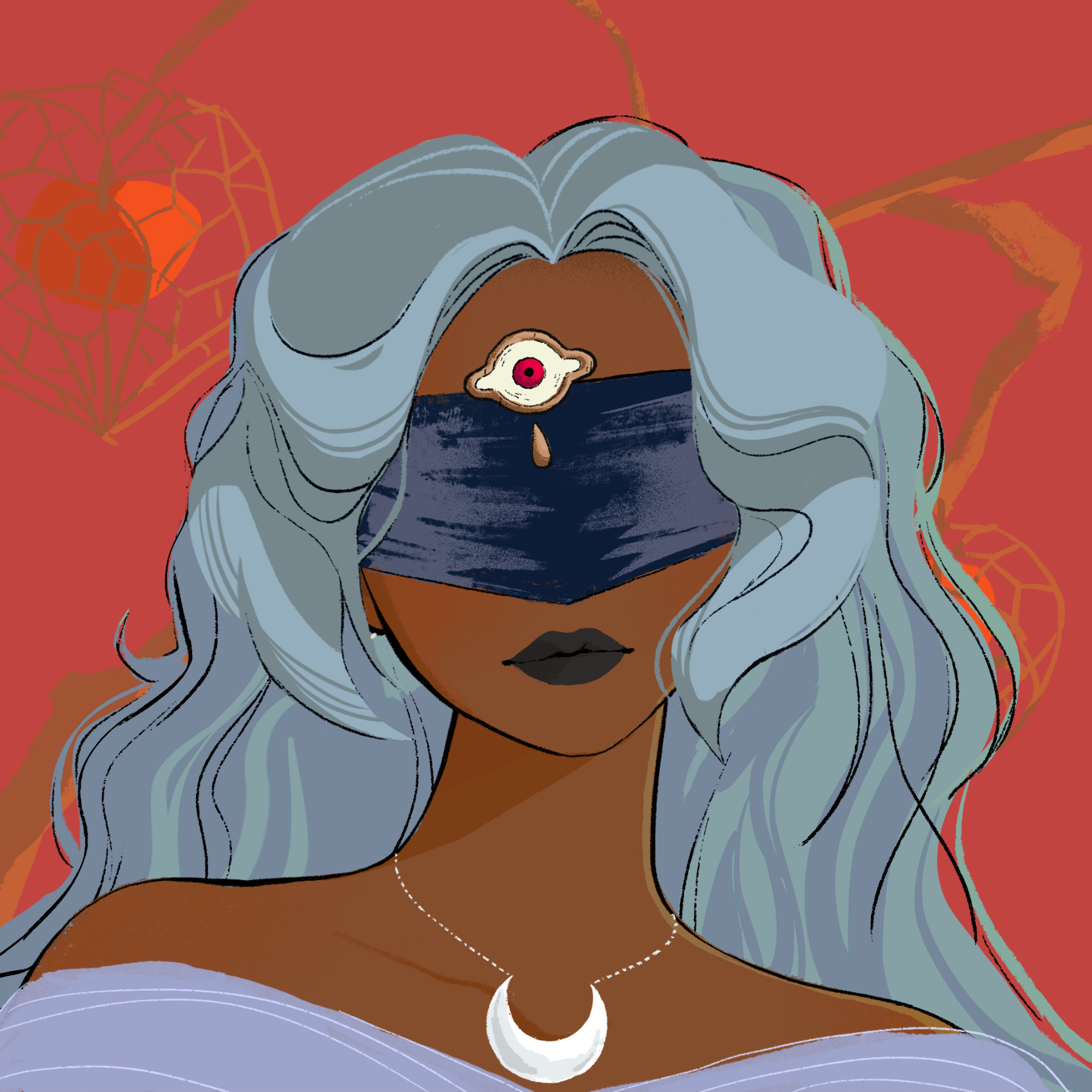 a portrait of Cherry, the lofty key