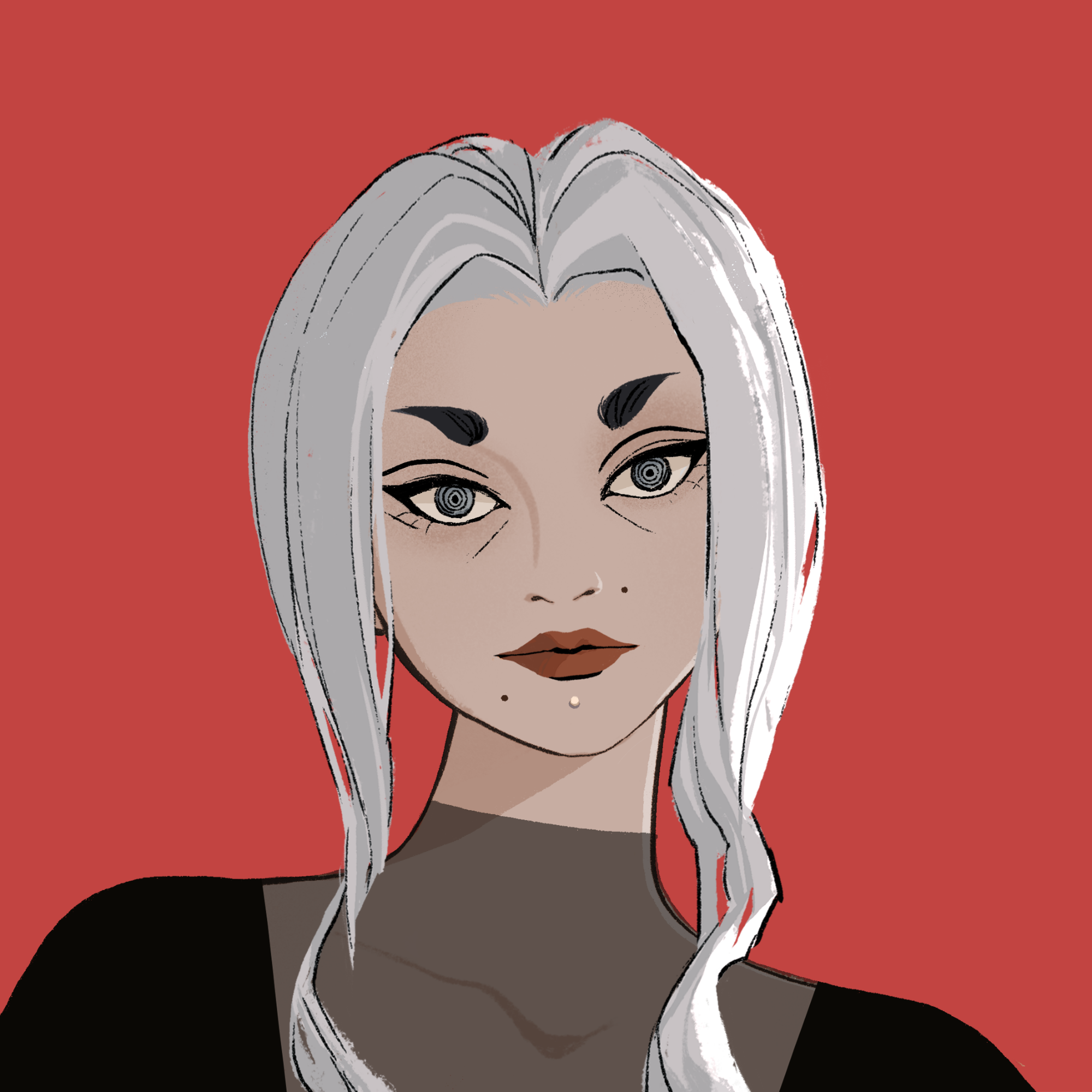 a portrait of Yam muffin