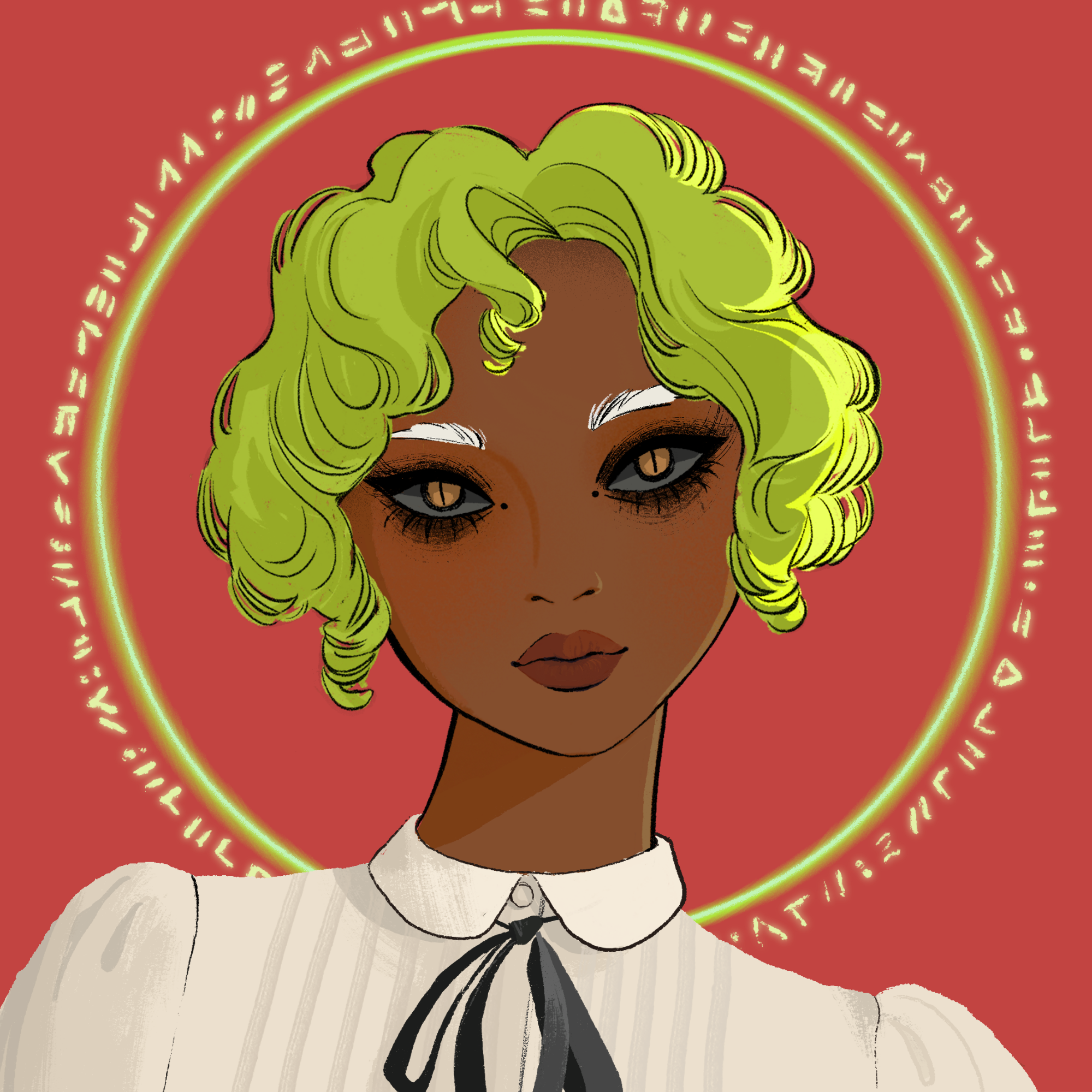 a portrait of Agena, the galactic axis