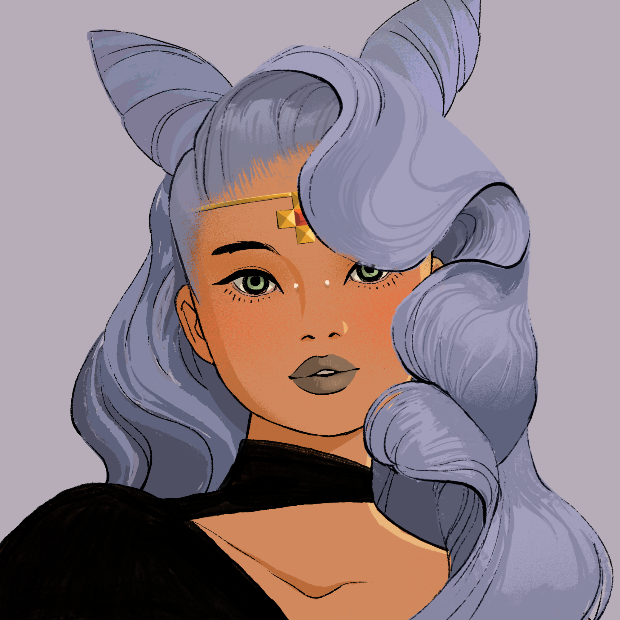 a portrait of Symphony, the scandalous potpurri