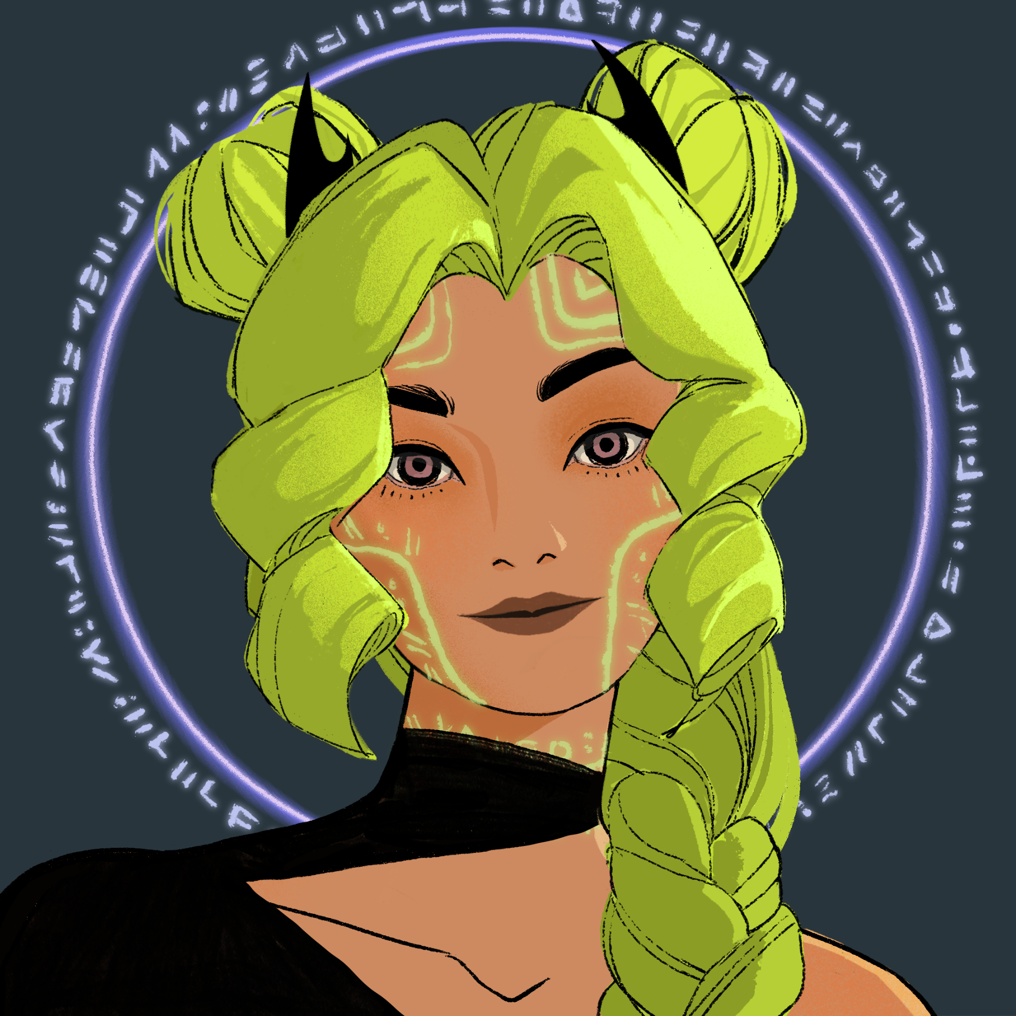 a portrait of Mensa the binary