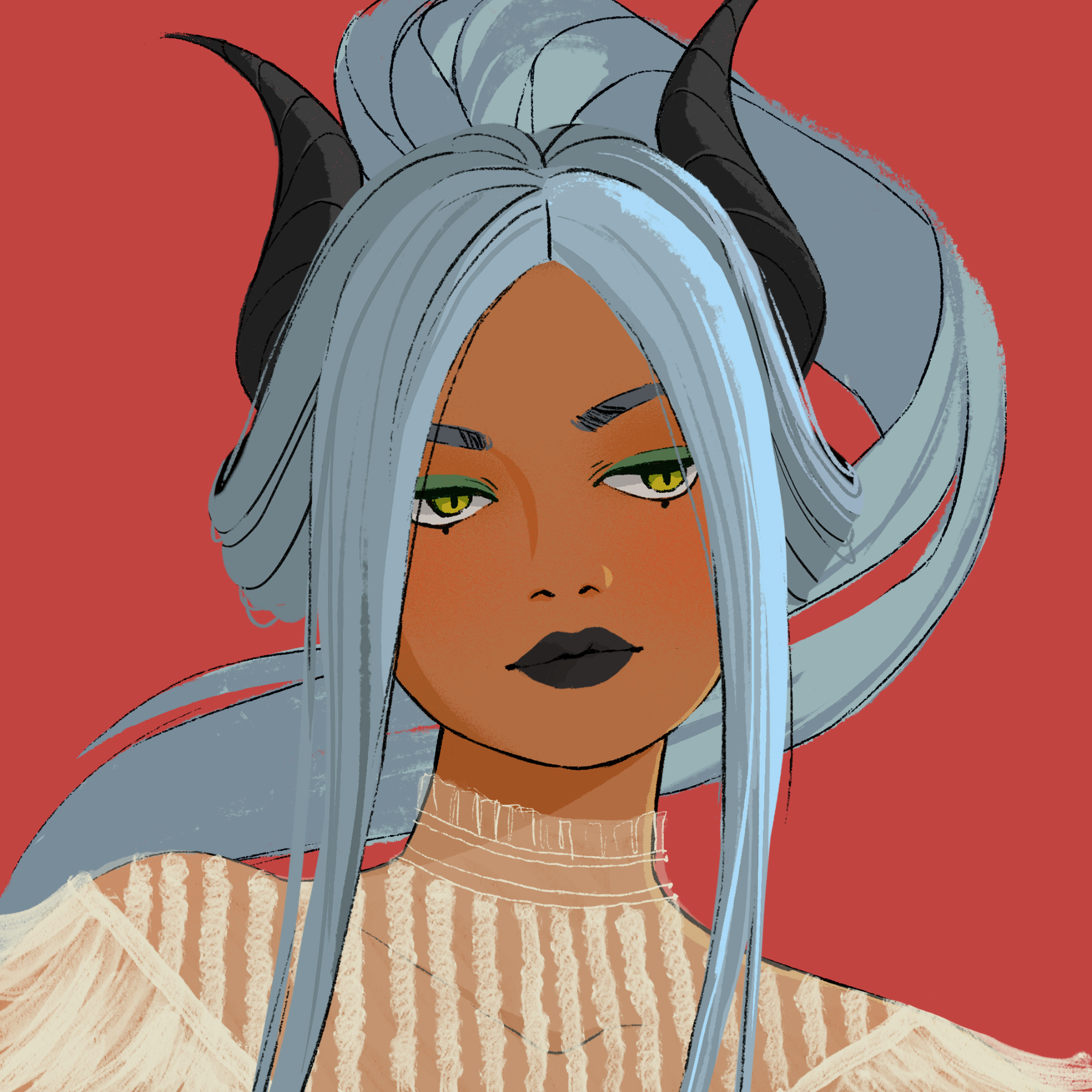 a portrait of Agba, the unceassing crucible