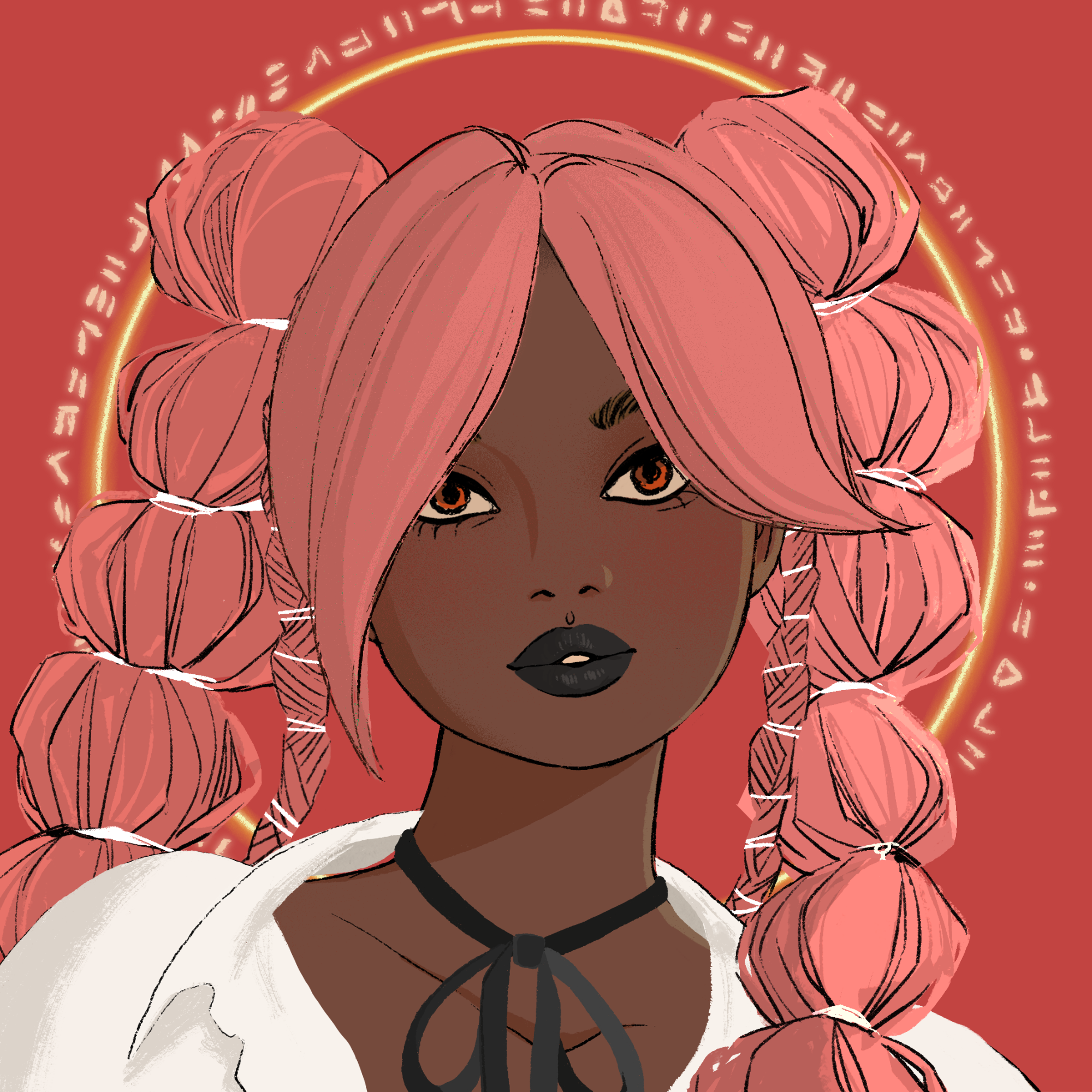 a portrait of Cassiopeia the cerebral