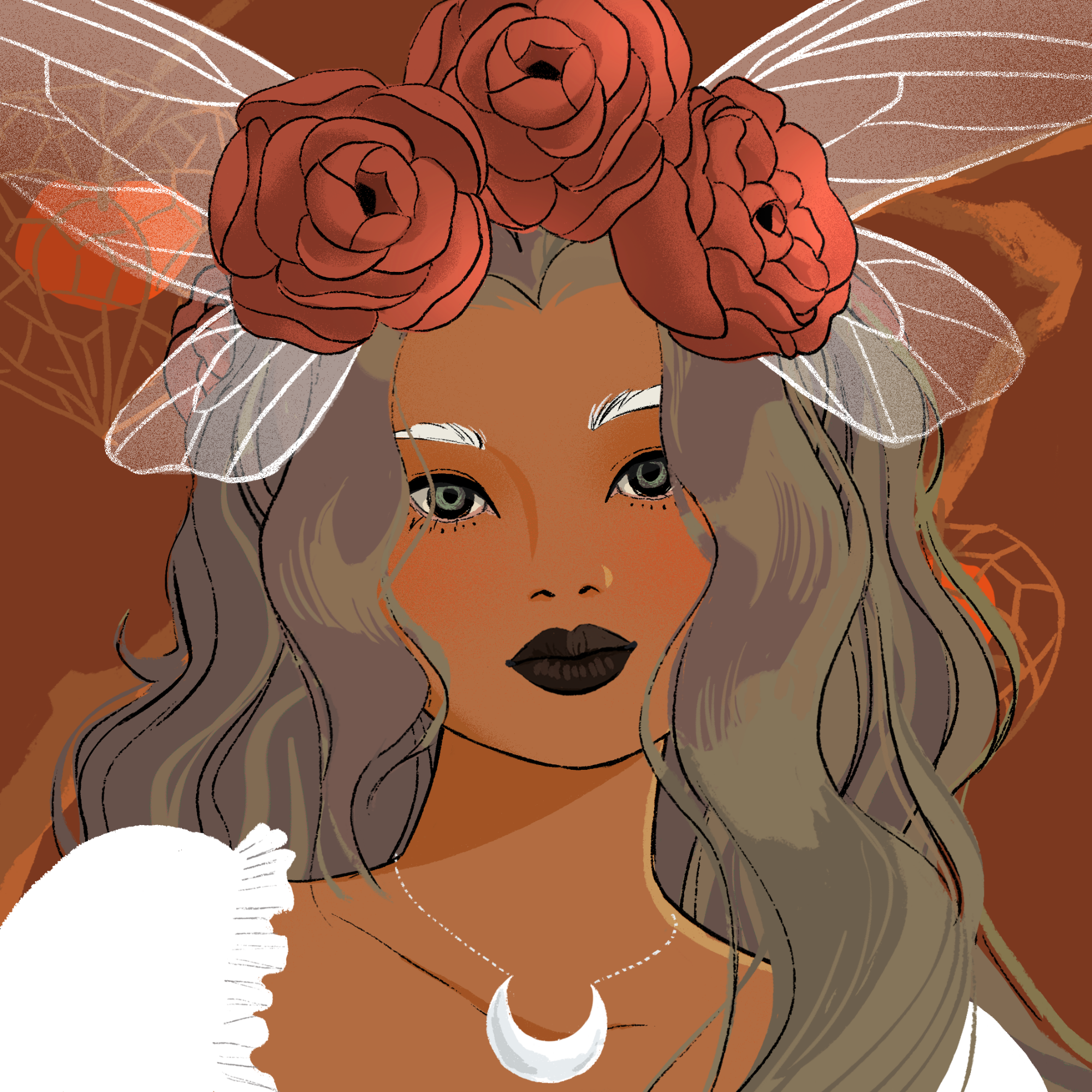 a portrait of Chervil scarecrow