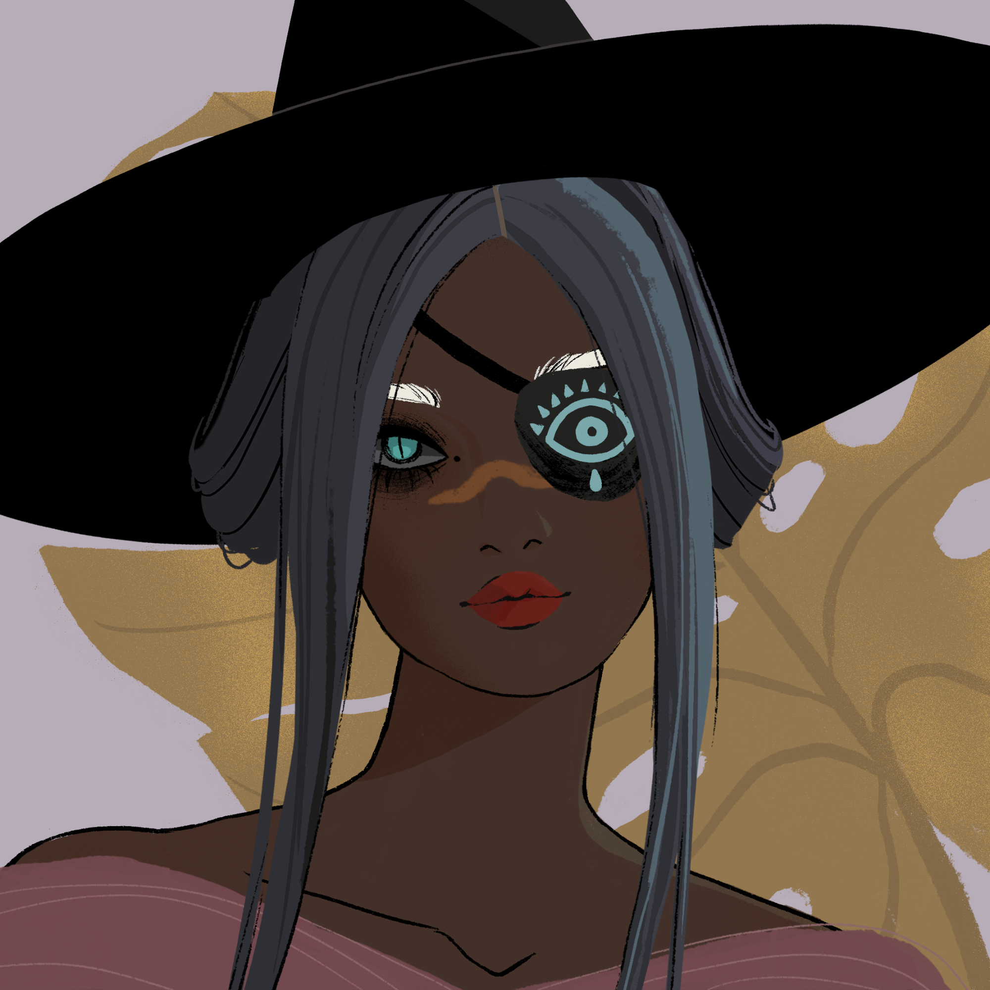 a portrait of Cherry the untethered