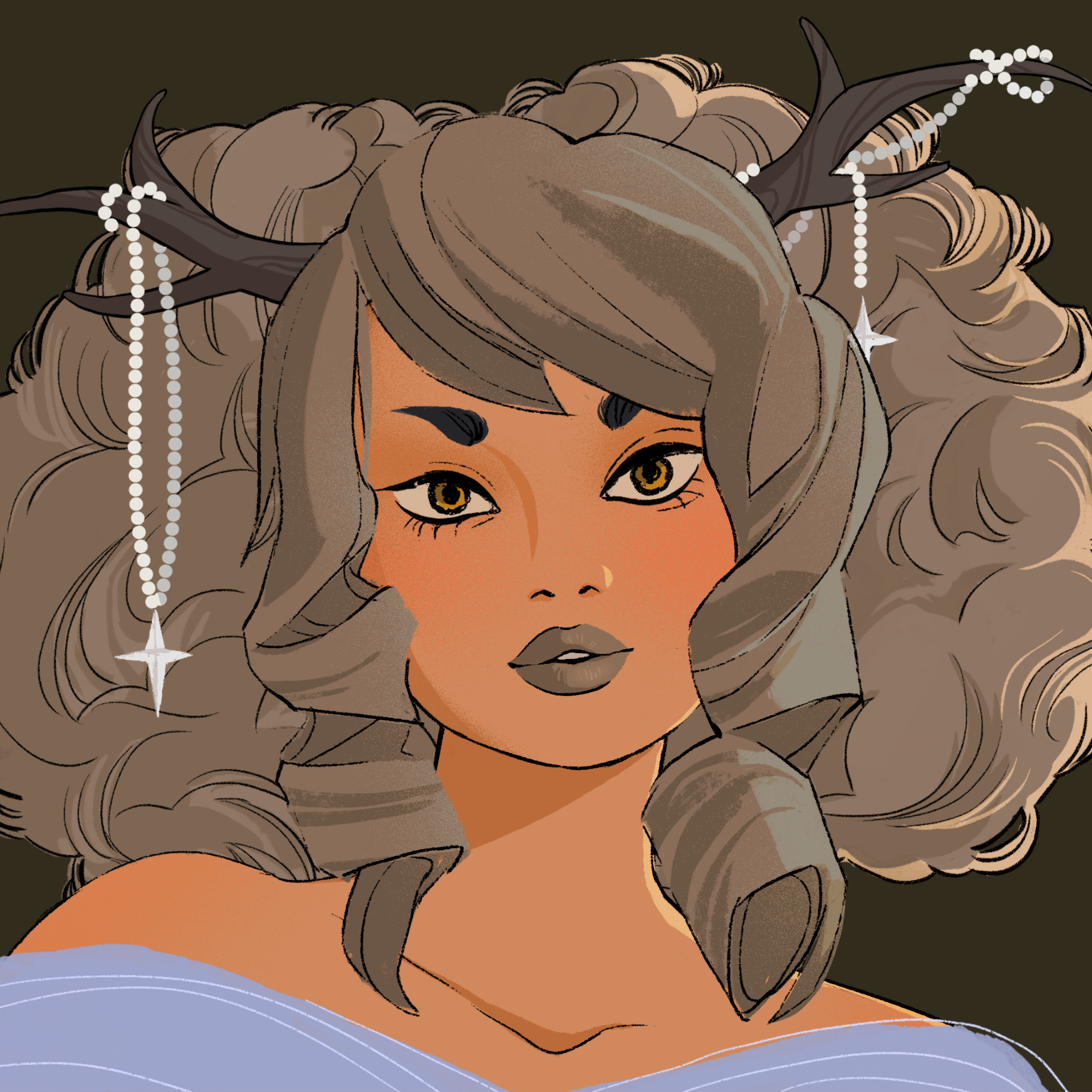 a portrait of Chervil, the sweet bagel