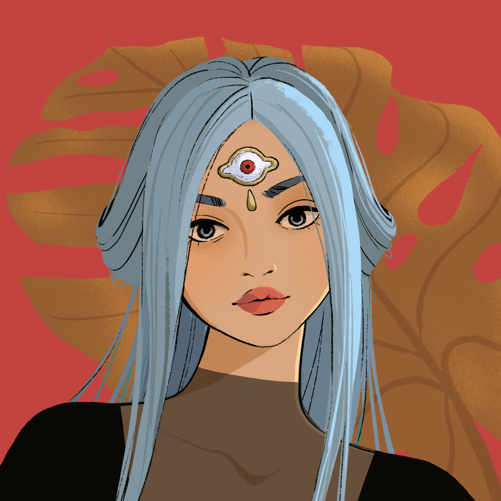 a portrait of Prickly pear