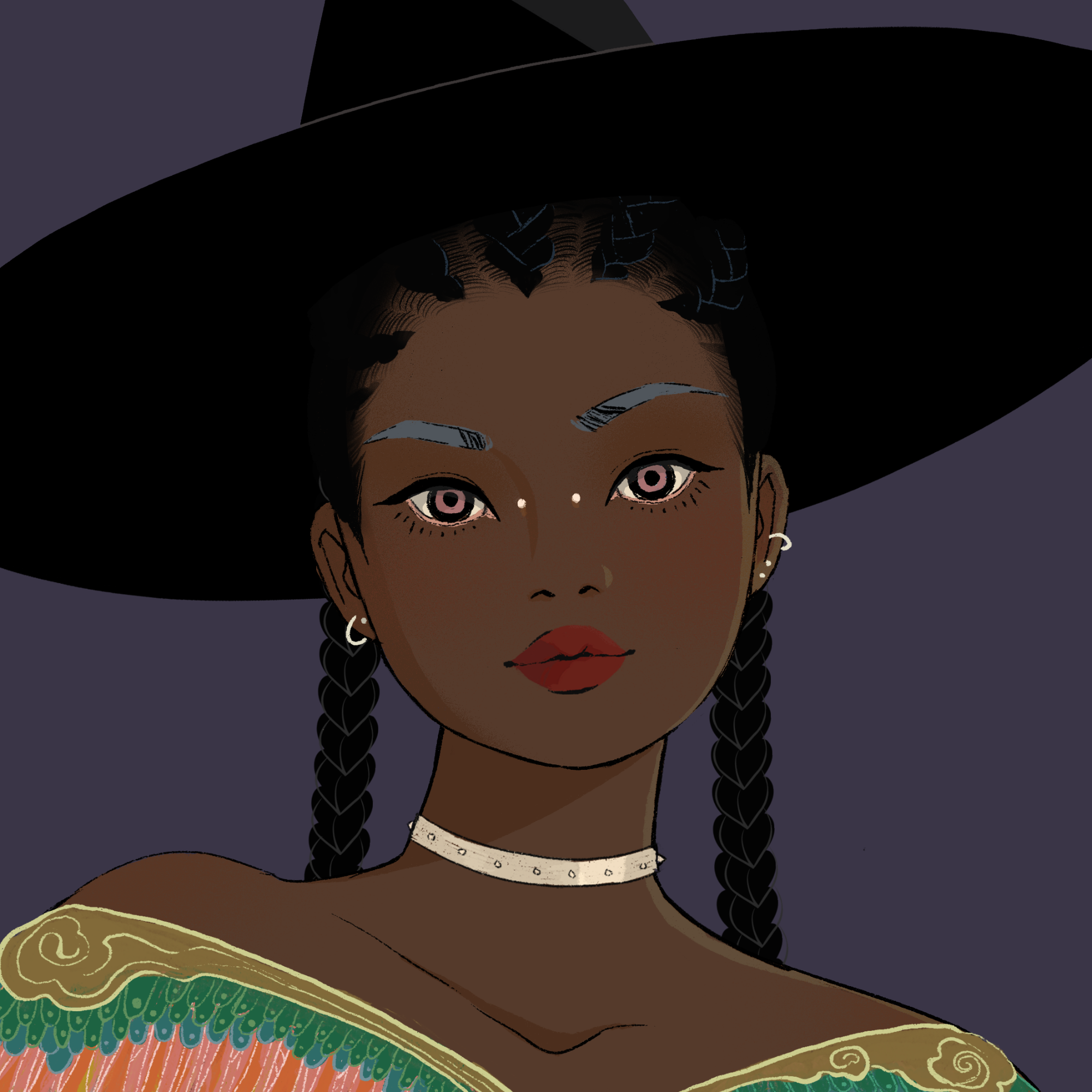 a portrait of Neroli the stimulating