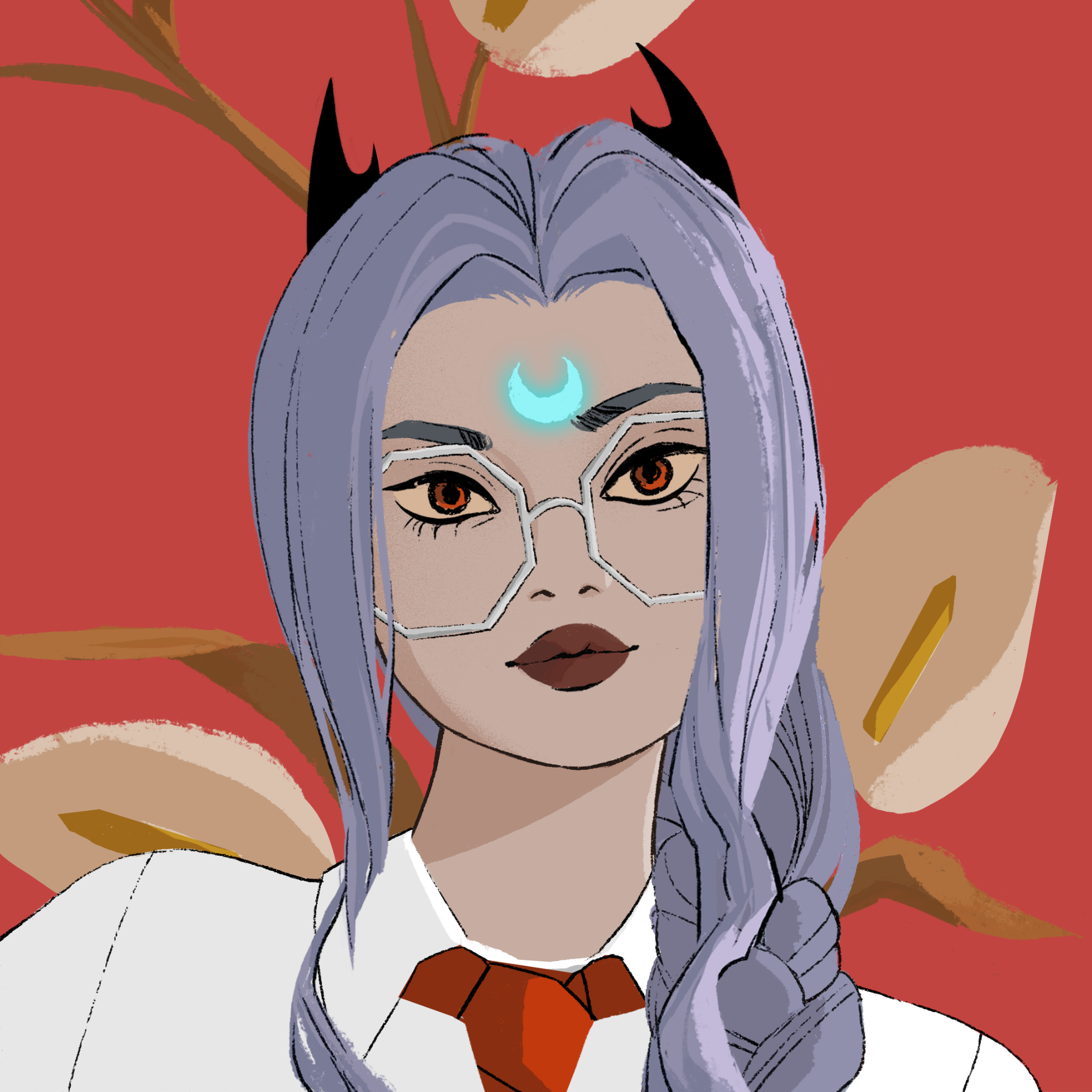 a portrait of Aldebaran the fractal