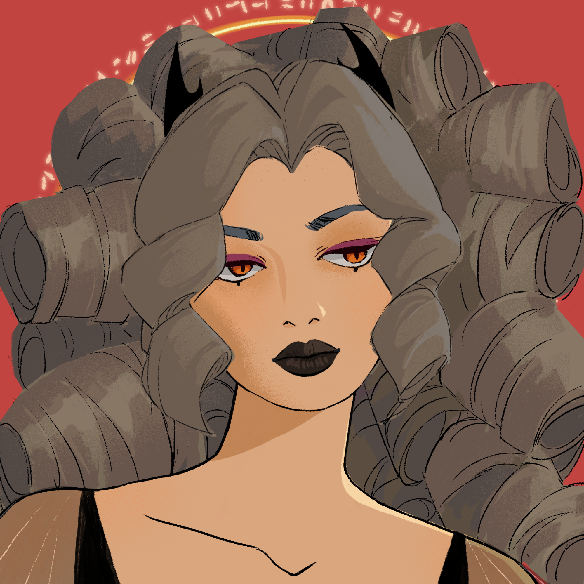 a portrait of Centauri of the hallowed halls