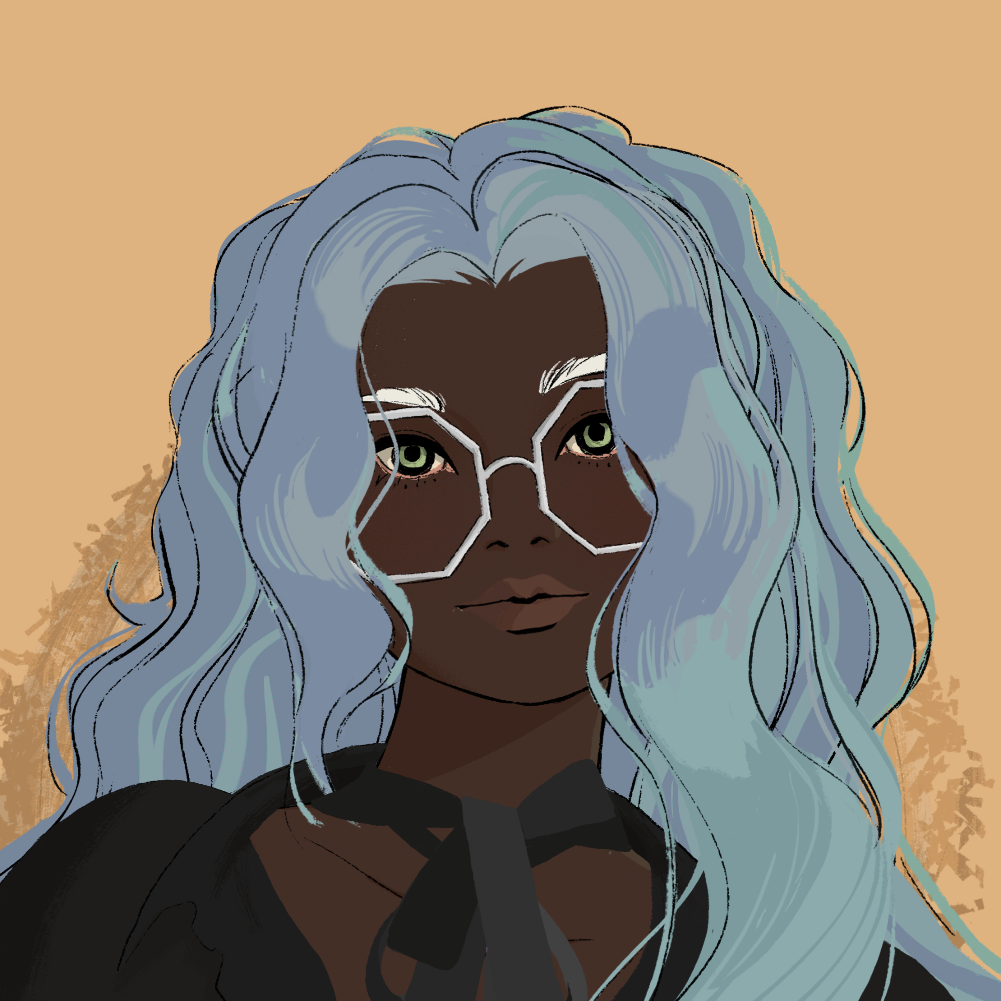 a portrait of Hedgehog the variegated