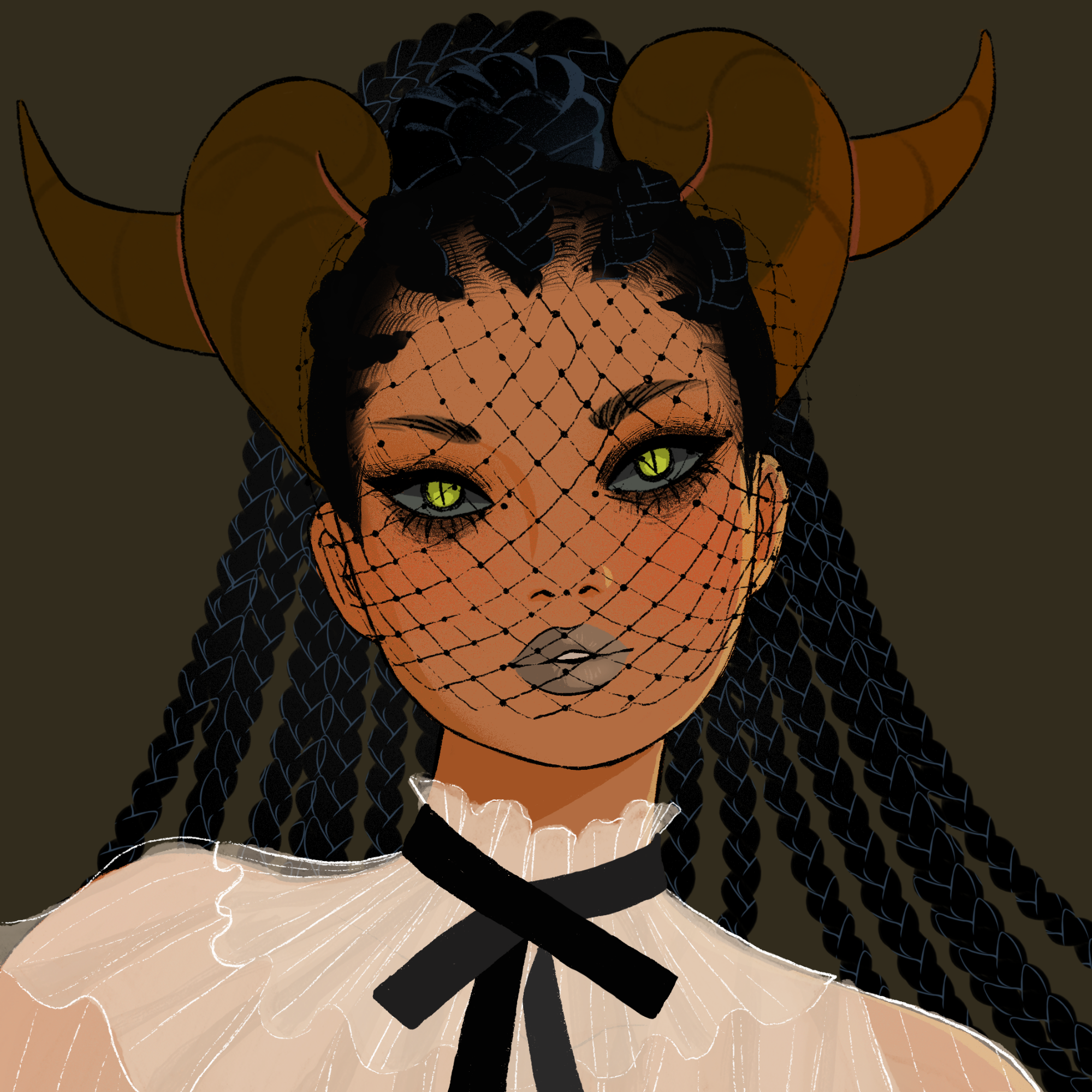 a portrait of Ayan