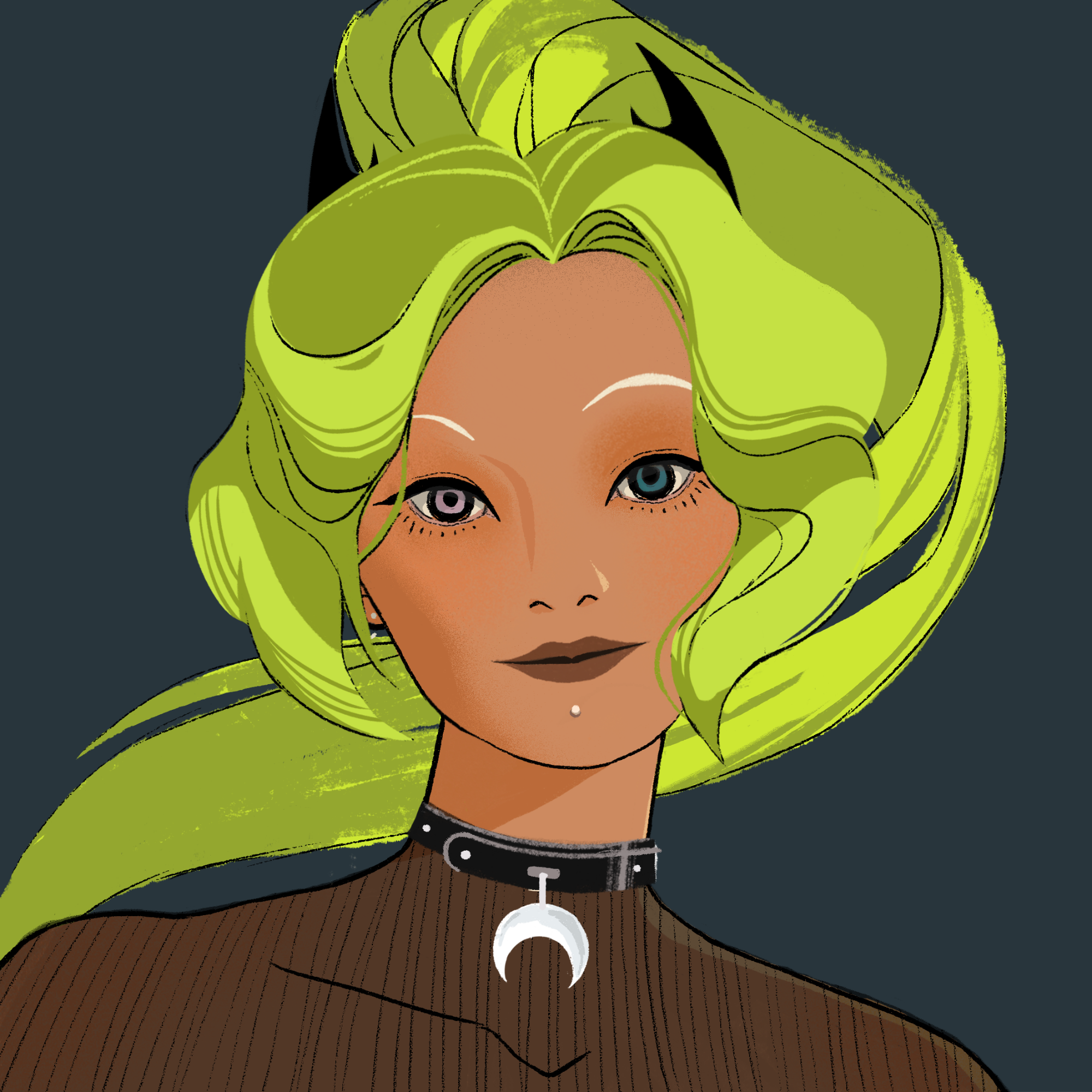 a portrait of Quark the remarkable