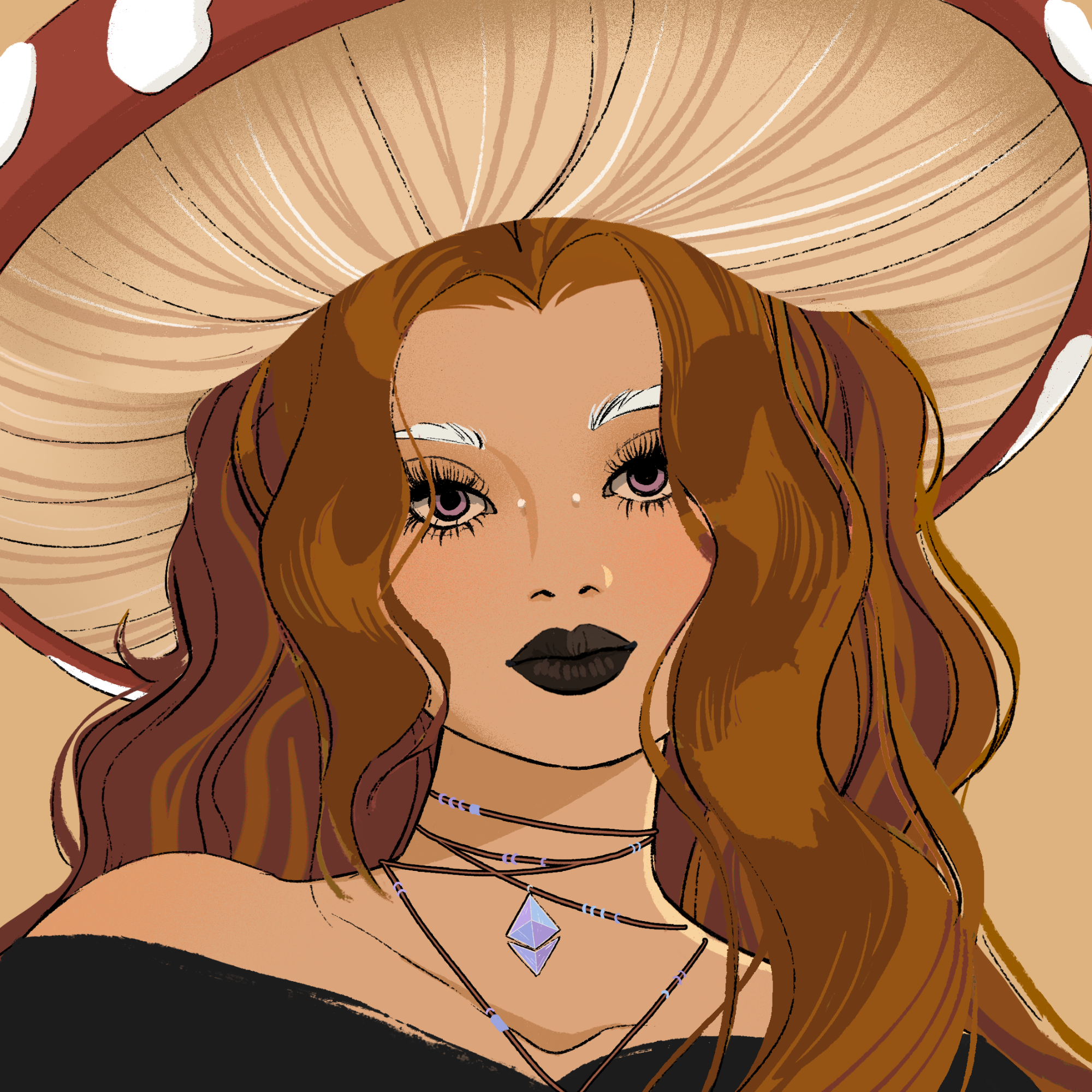 a portrait of Beech, the pistachio muffin