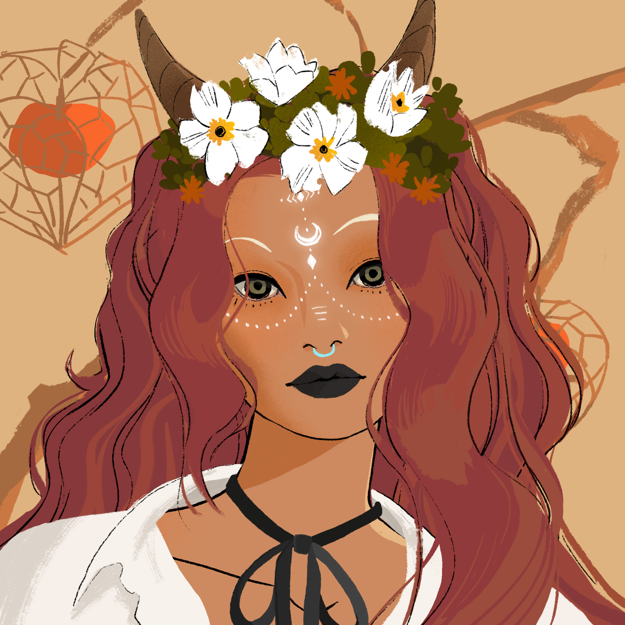 a portrait of Pepper of the wilds