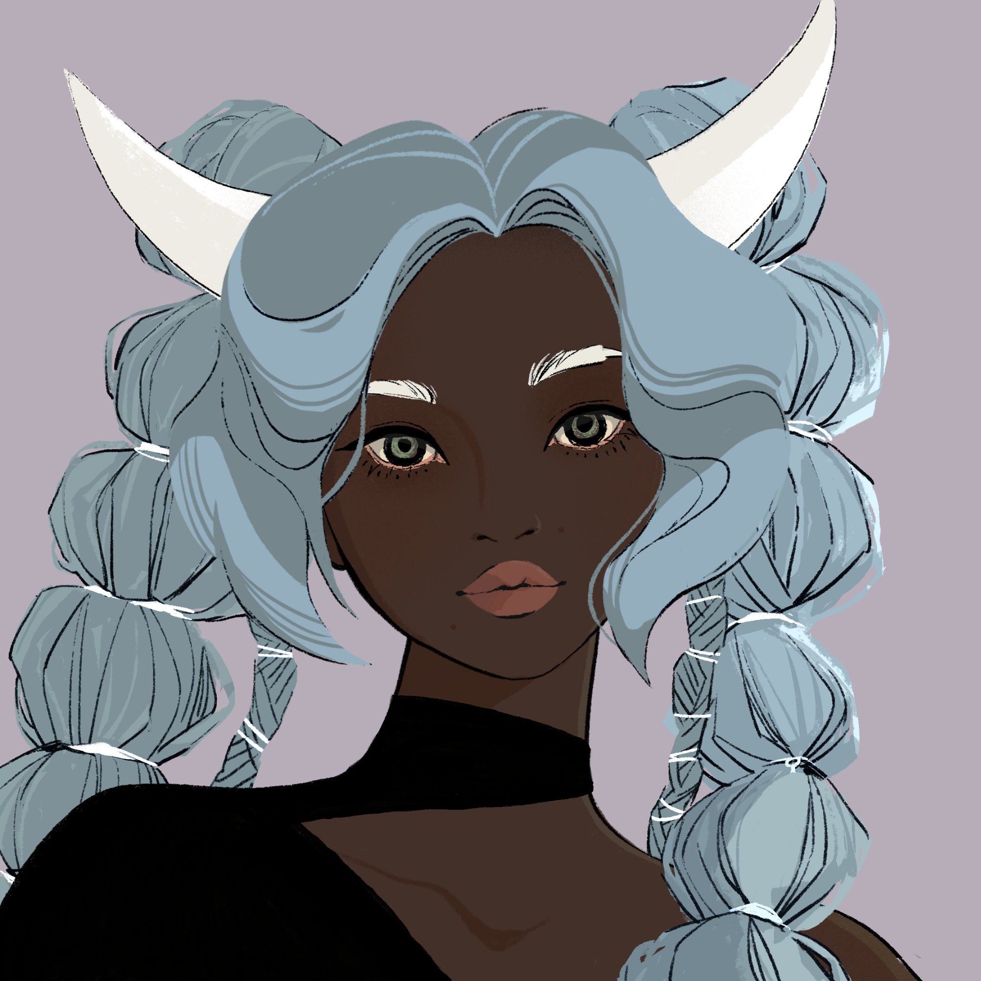 a portrait of Adatara the rotten