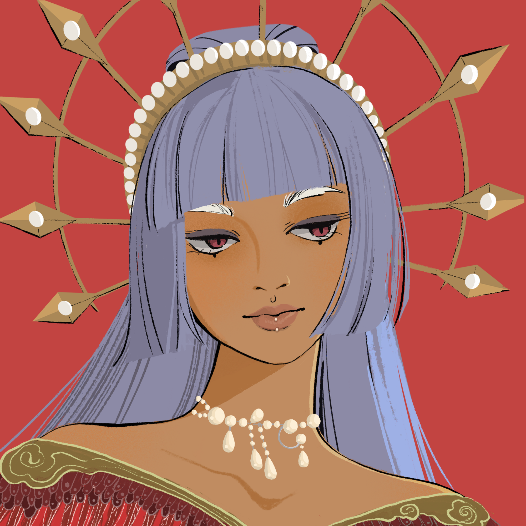 a portrait of Peridot