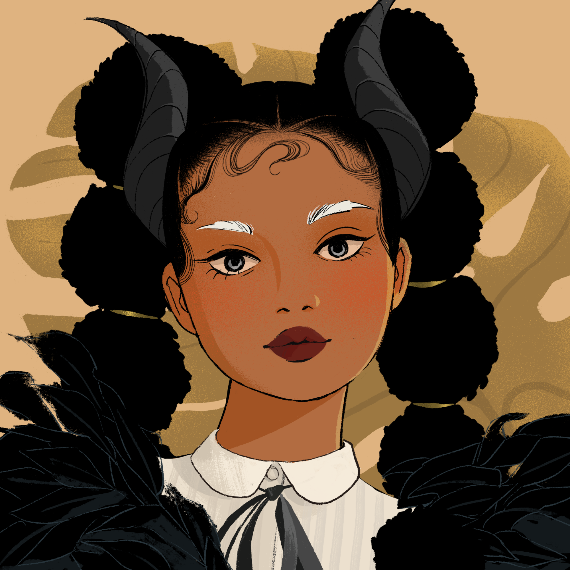 a portrait of Holmium, the wicked estoc