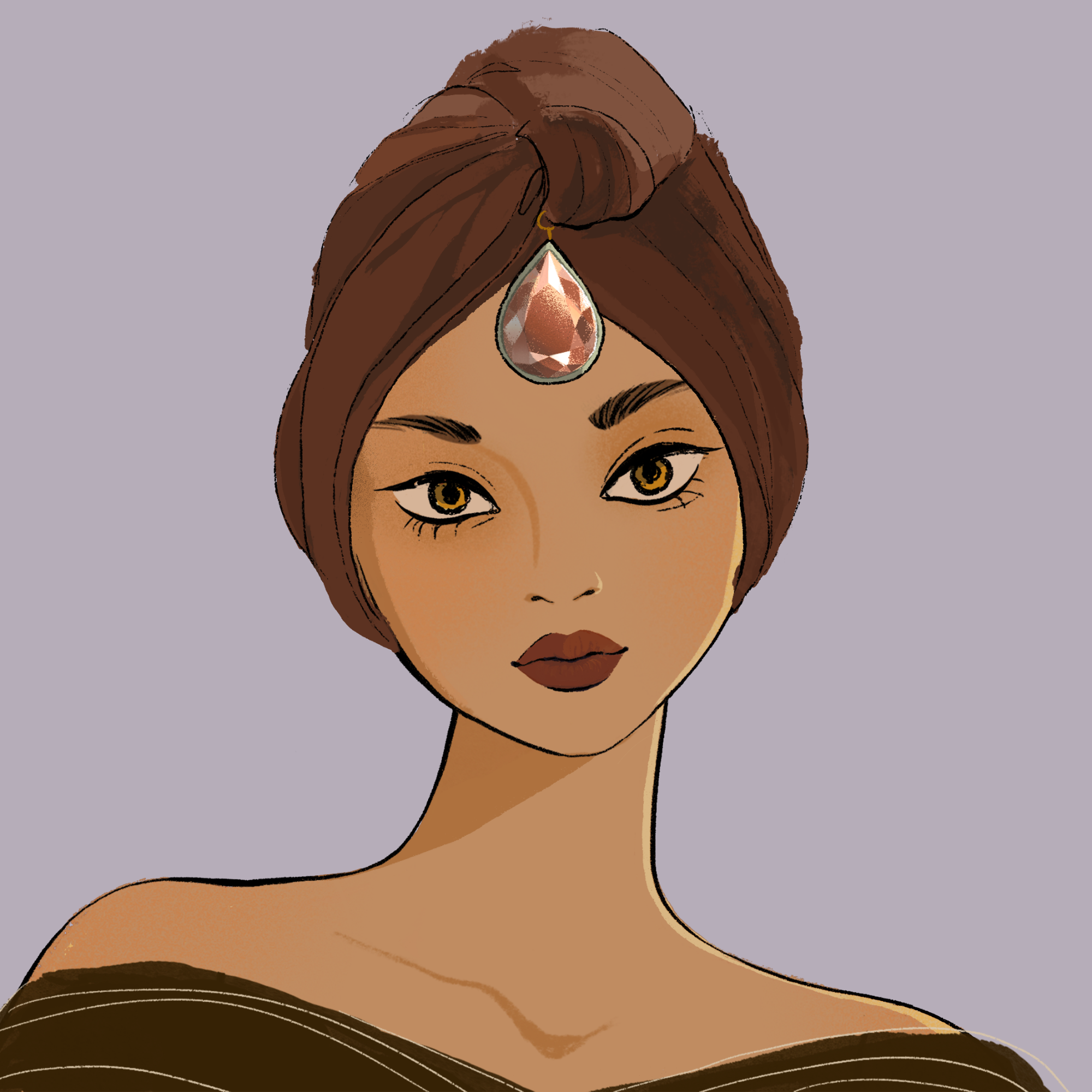 a portrait of Sapodilla, the florescent star