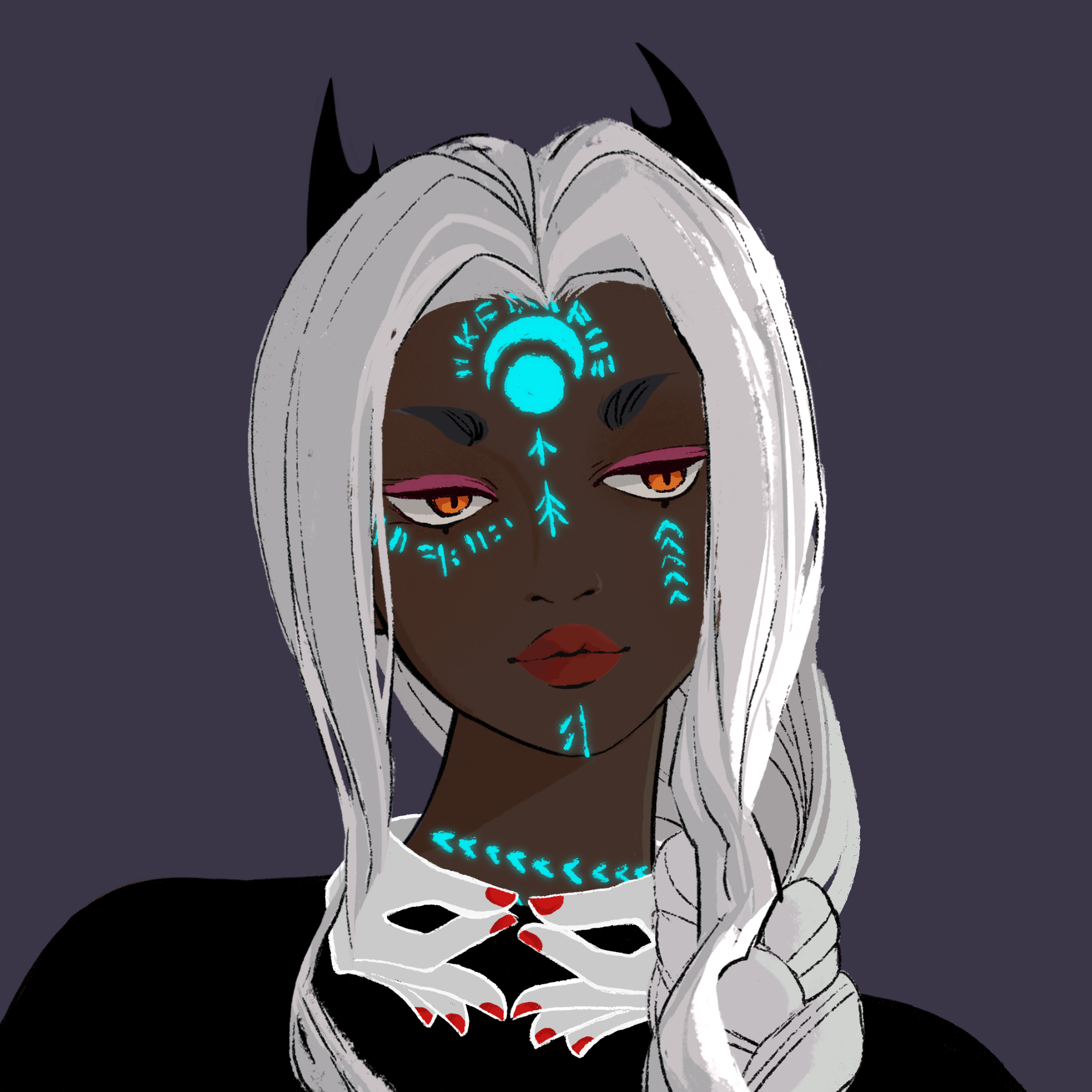 a portrait of Altair, the rapid abacus