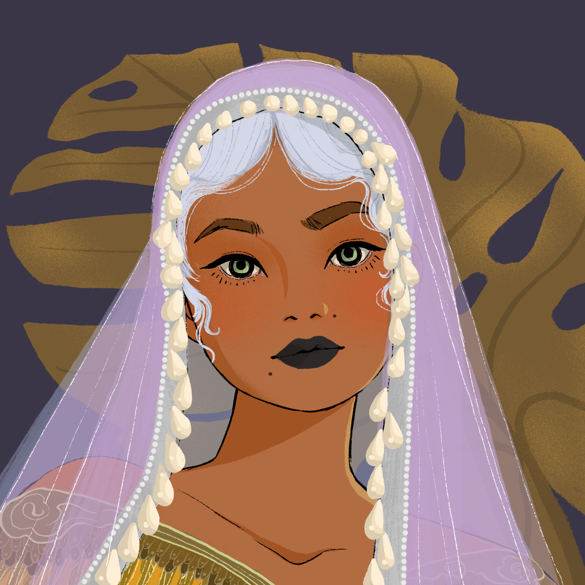 a portrait of The locket