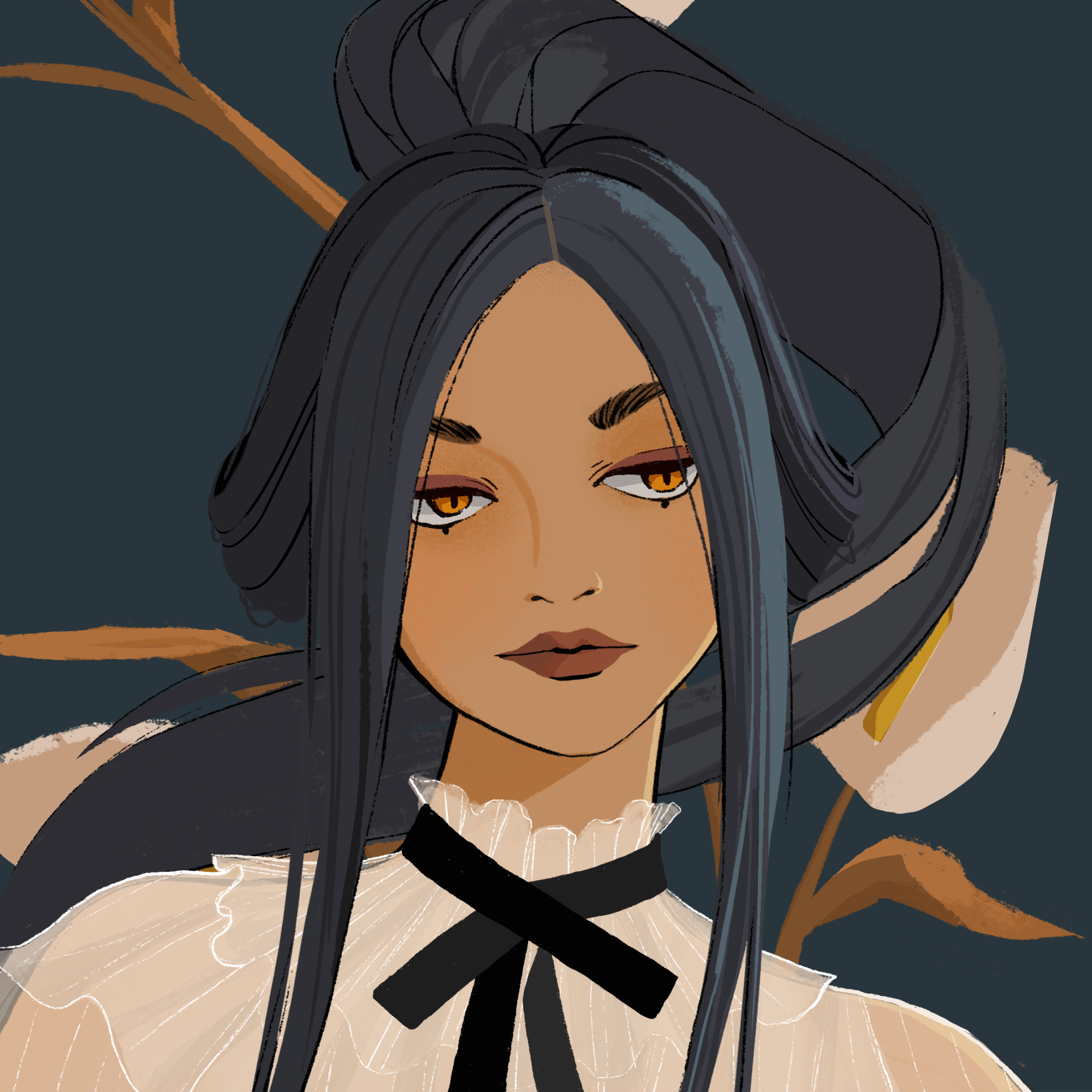 a portrait of Alcian elysium