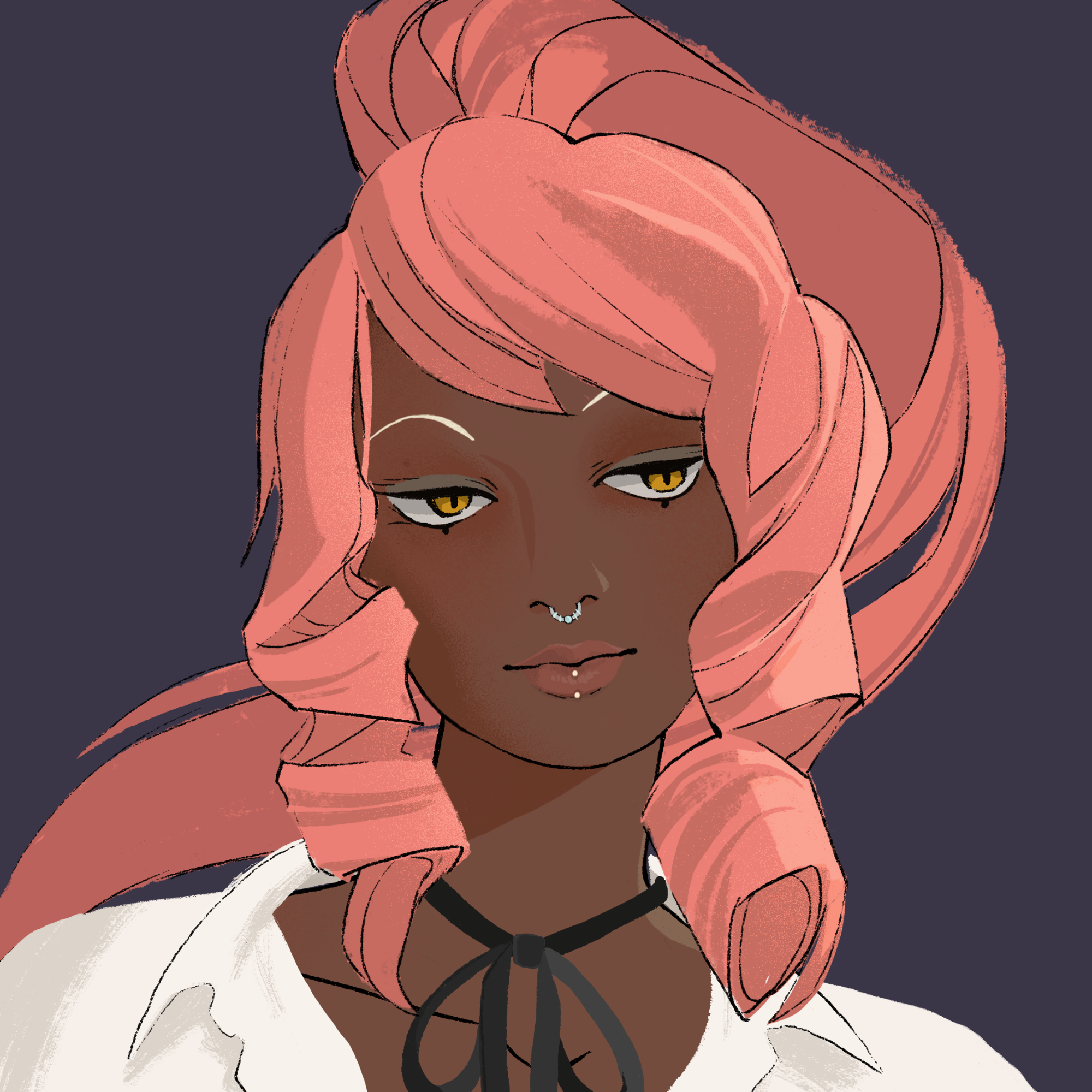 a portrait of Sirius of the vivarium