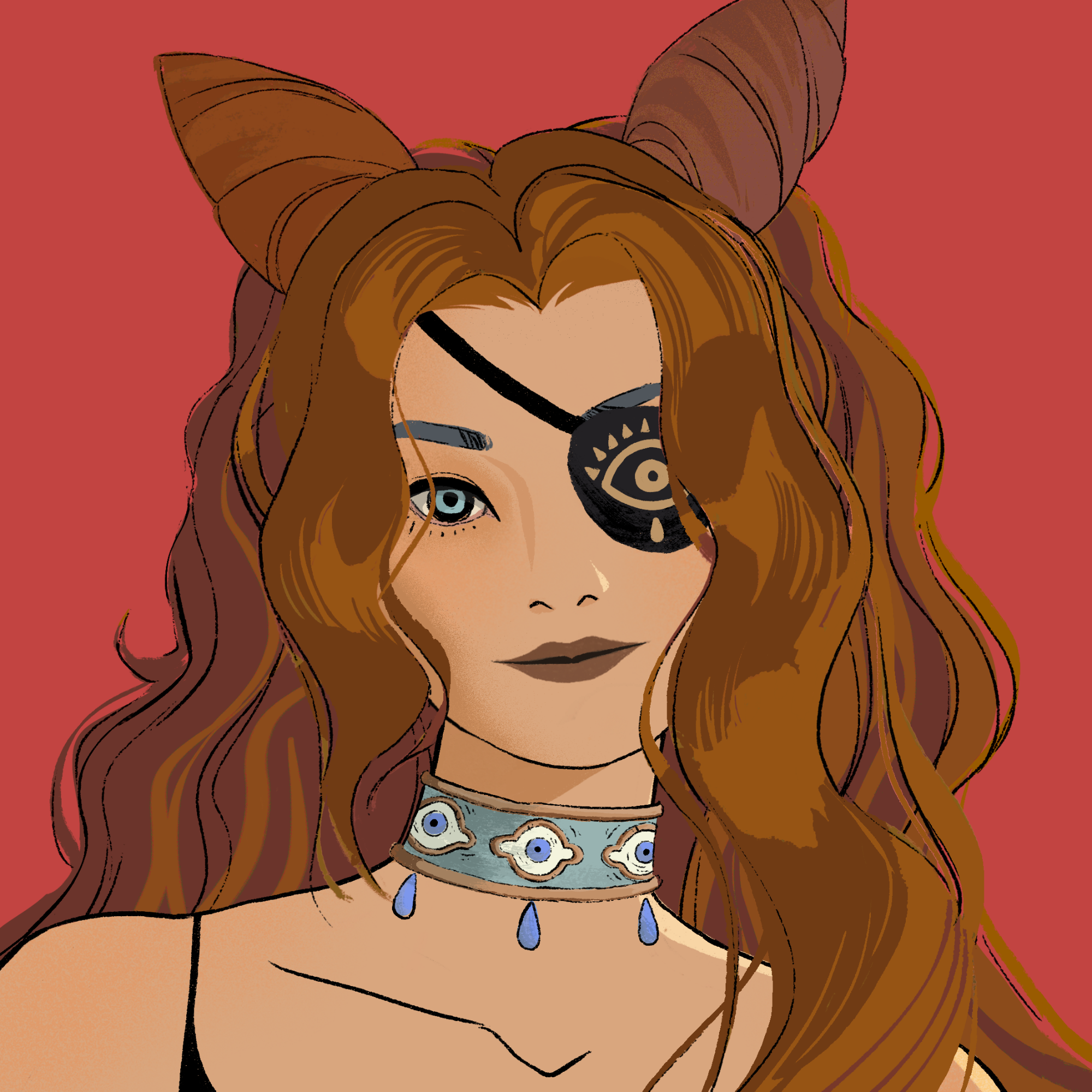 a portrait of Heather of the asylum