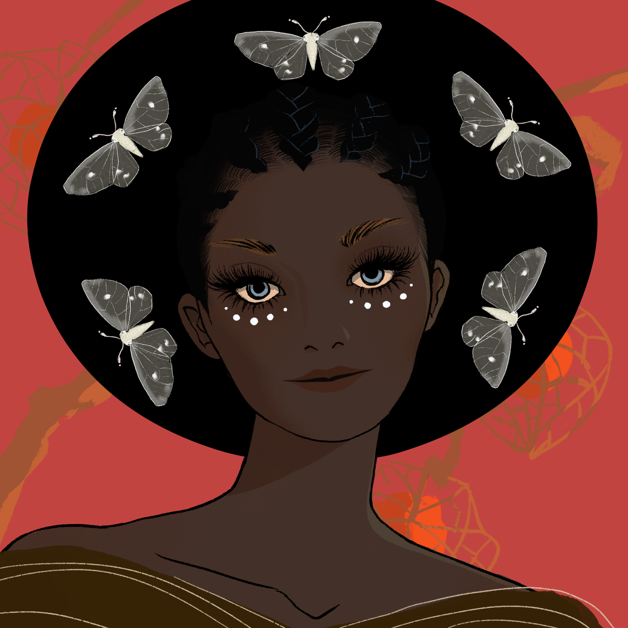 a portrait of Granny fern