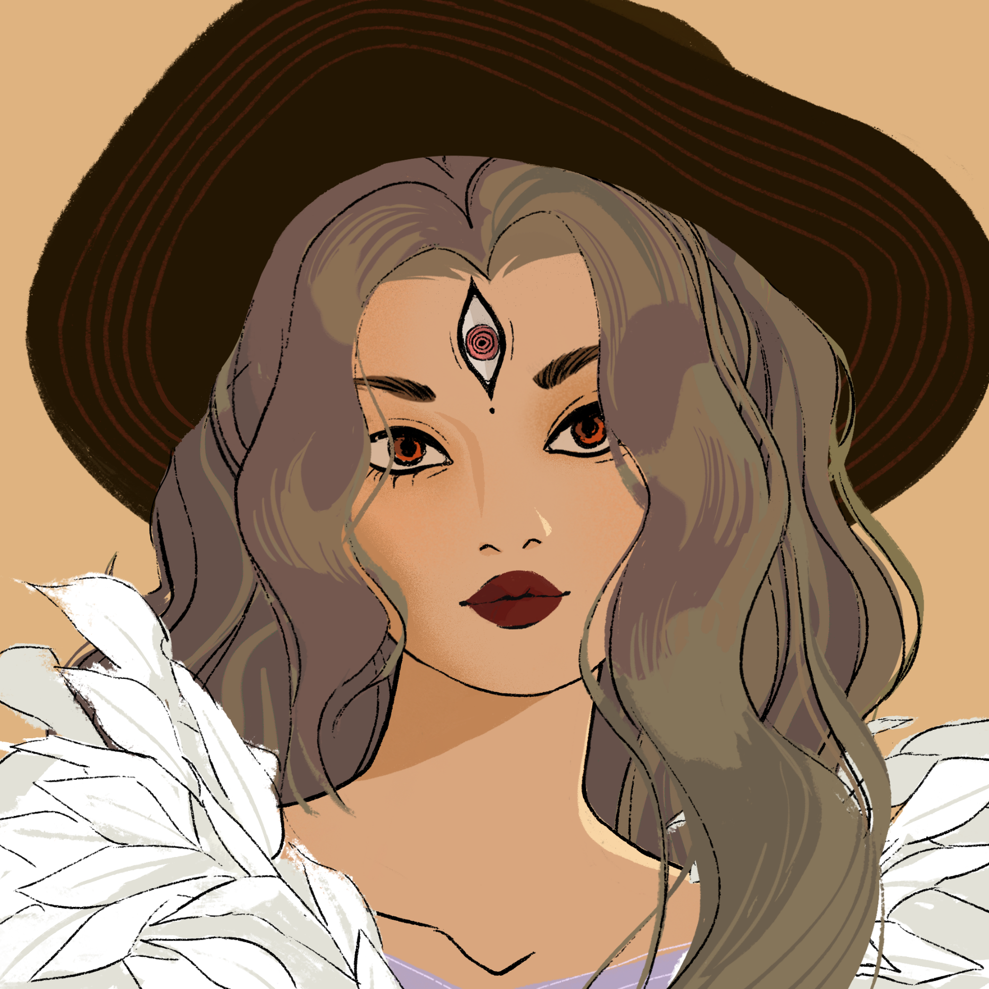 a portrait of Cassia, the clement riptide