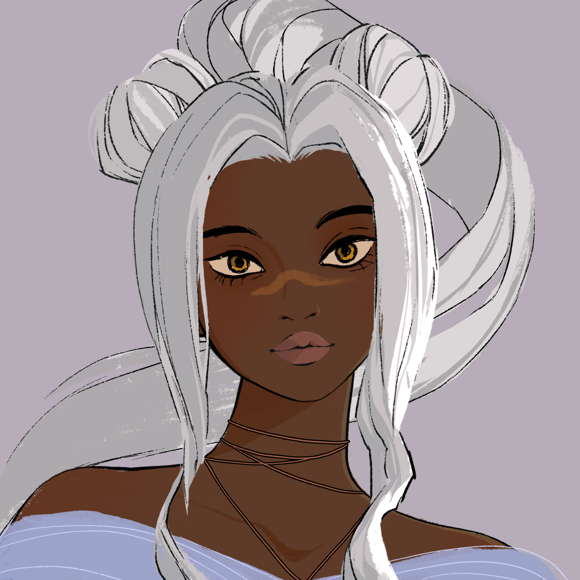 a portrait of Lemongrass, the resilient wheelbarrow