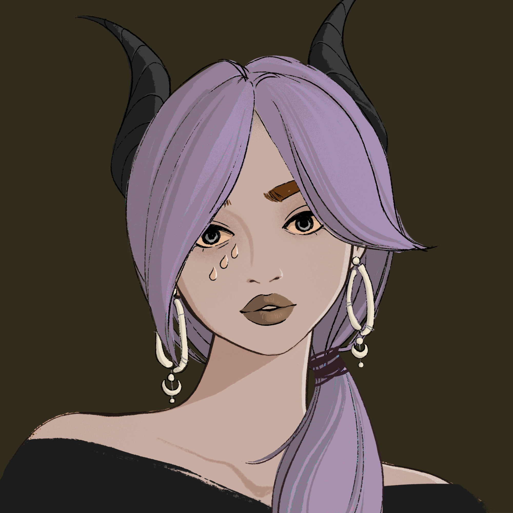 a portrait of Antimony, the eternal hereafter