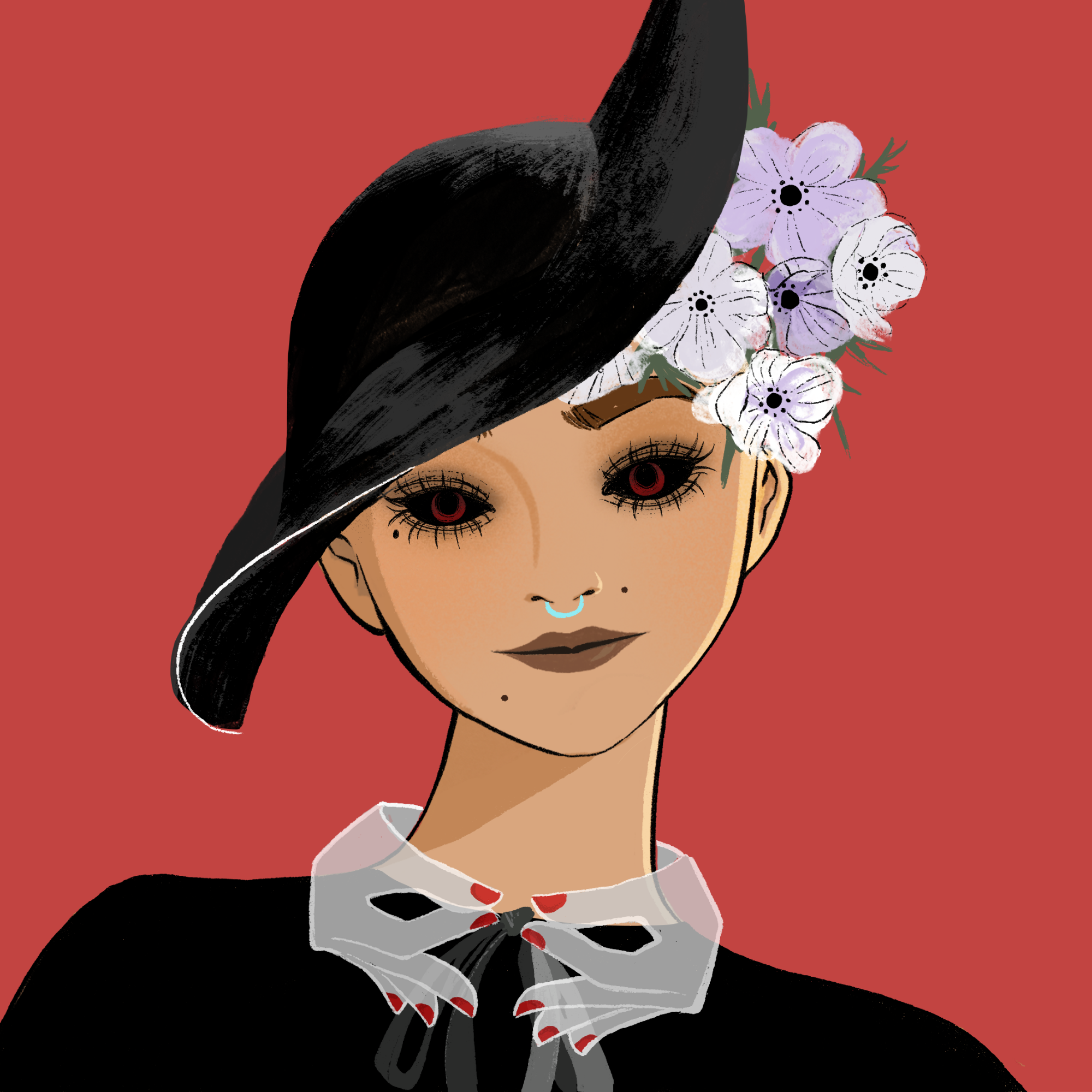a portrait of Janus spirit